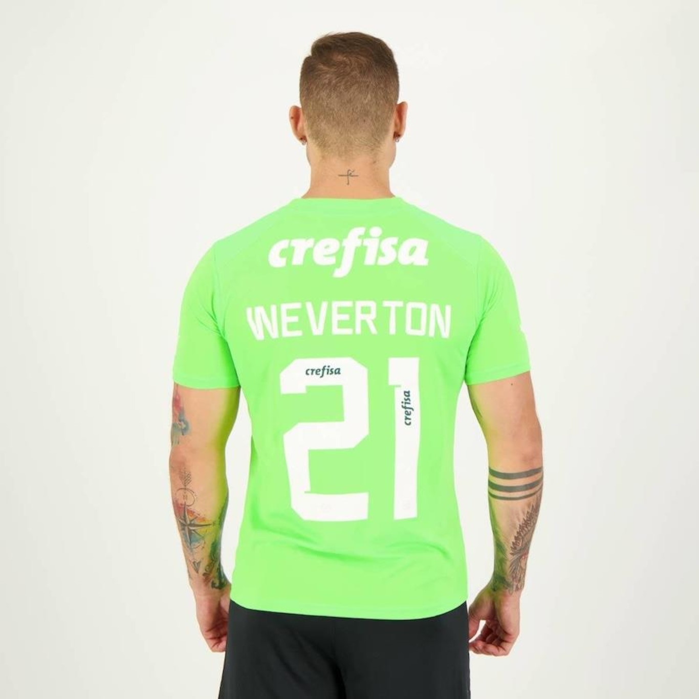 Camisa do Palmeiras Goleiro II 2023 21 Weverton Puma - Masculina - Foto 2