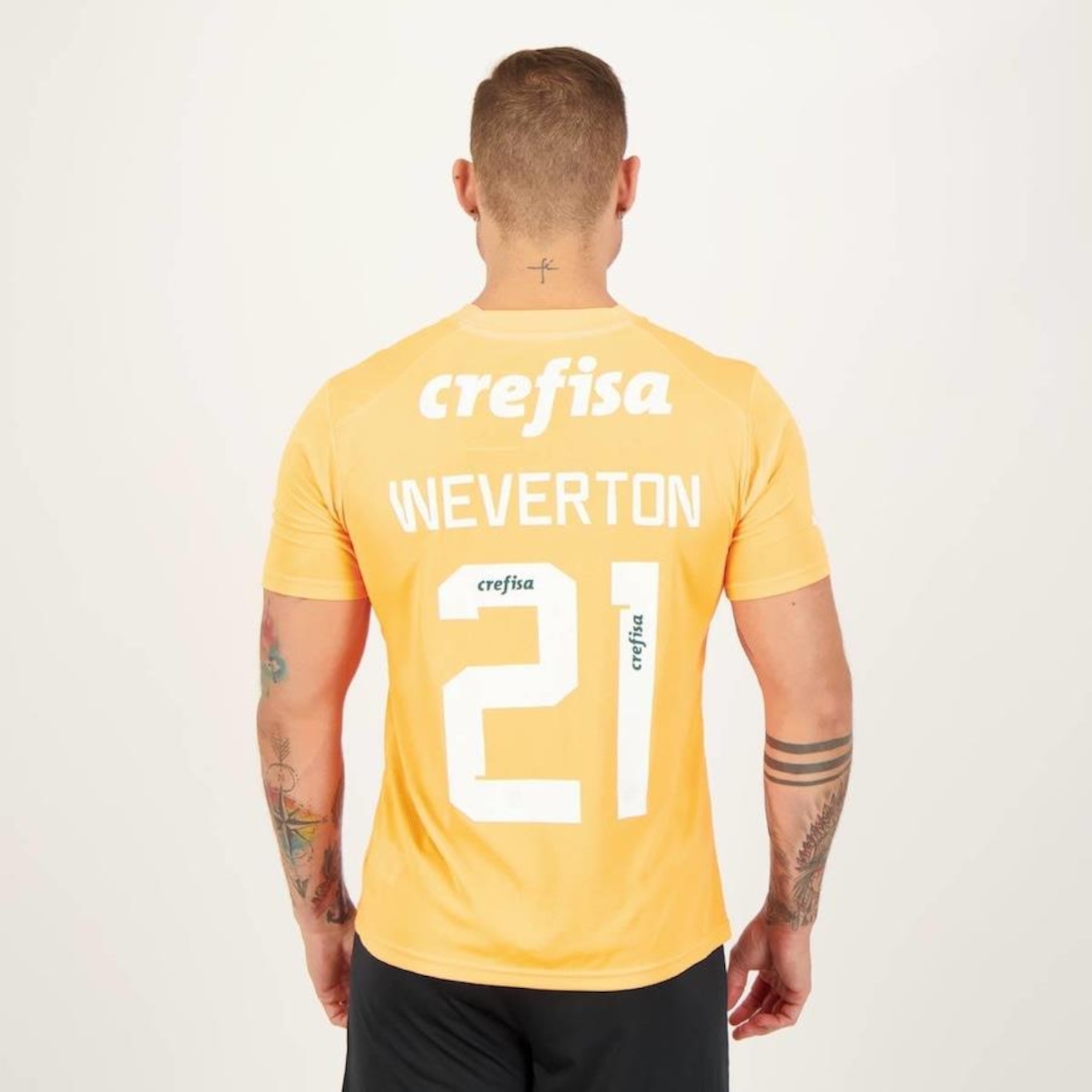 Camisa do Palmeiras Puma Goleiro III 2023 21 Weverton - Masculina - Foto 2