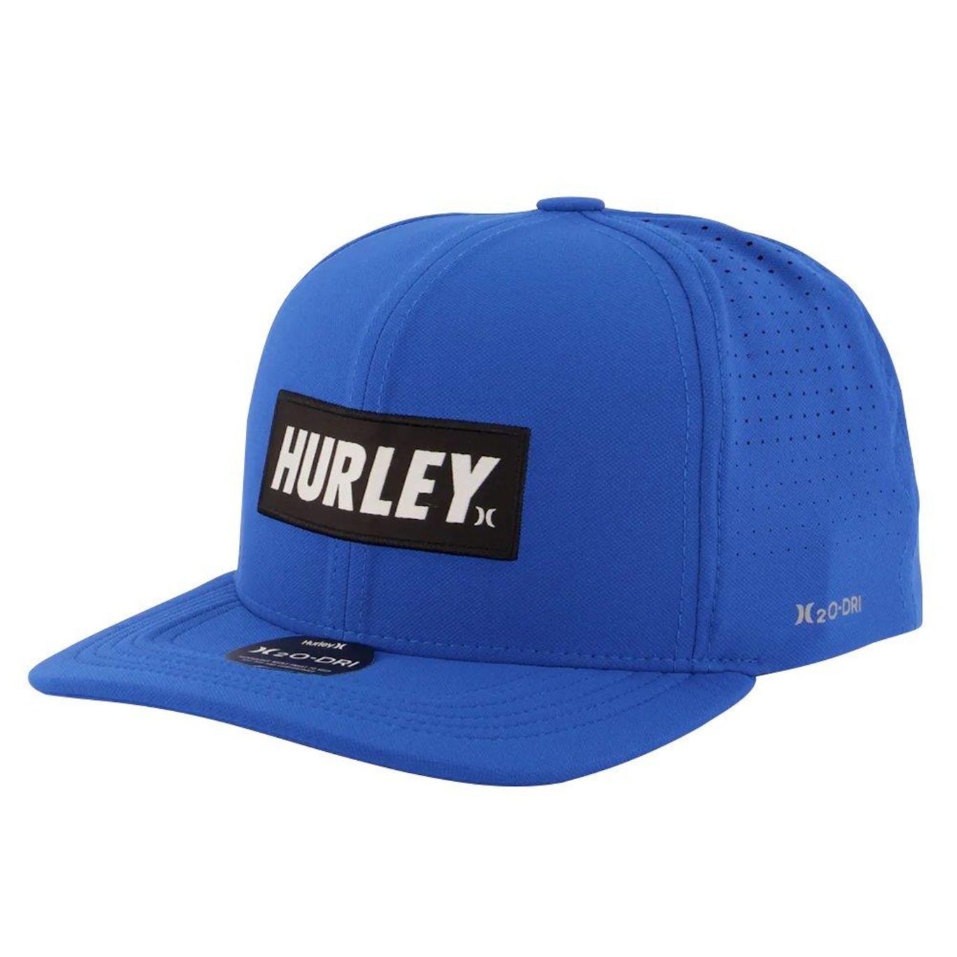 Boné Aba Curva Hurley Label - Snapback - Adulto - Foto 1