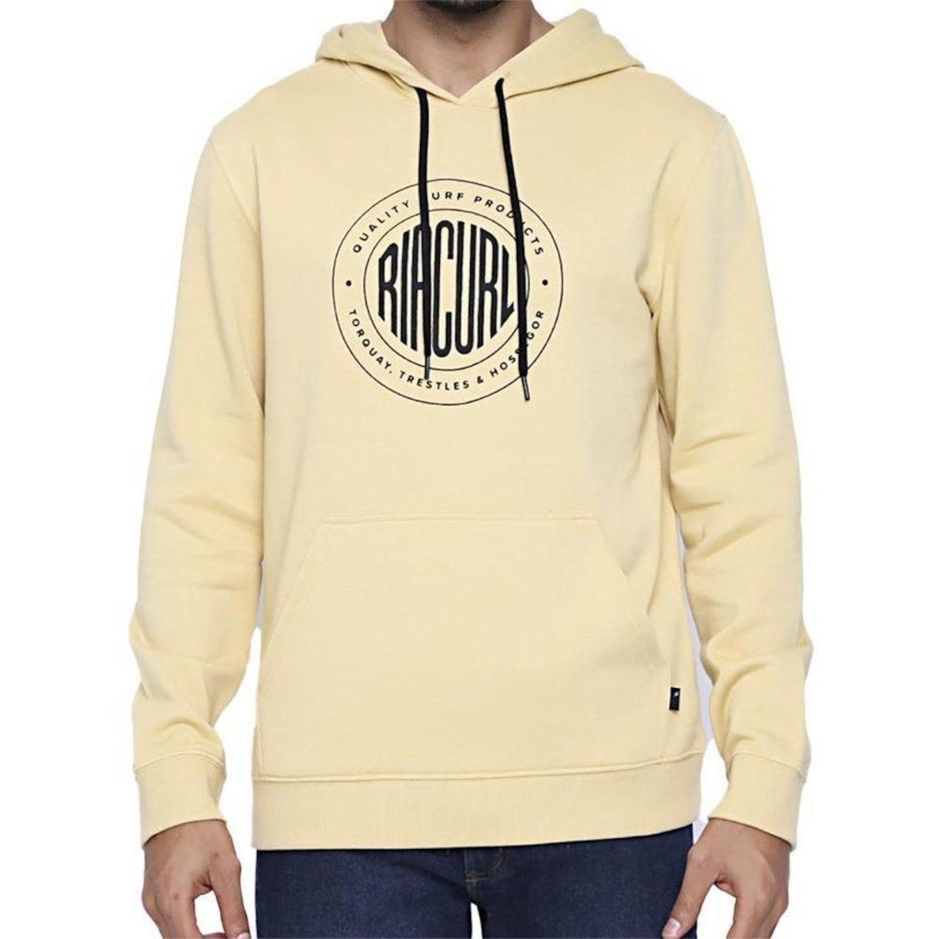 Blusão de Moletom com Capuz Rip Curl Staple Hood - Masculino - Foto 1