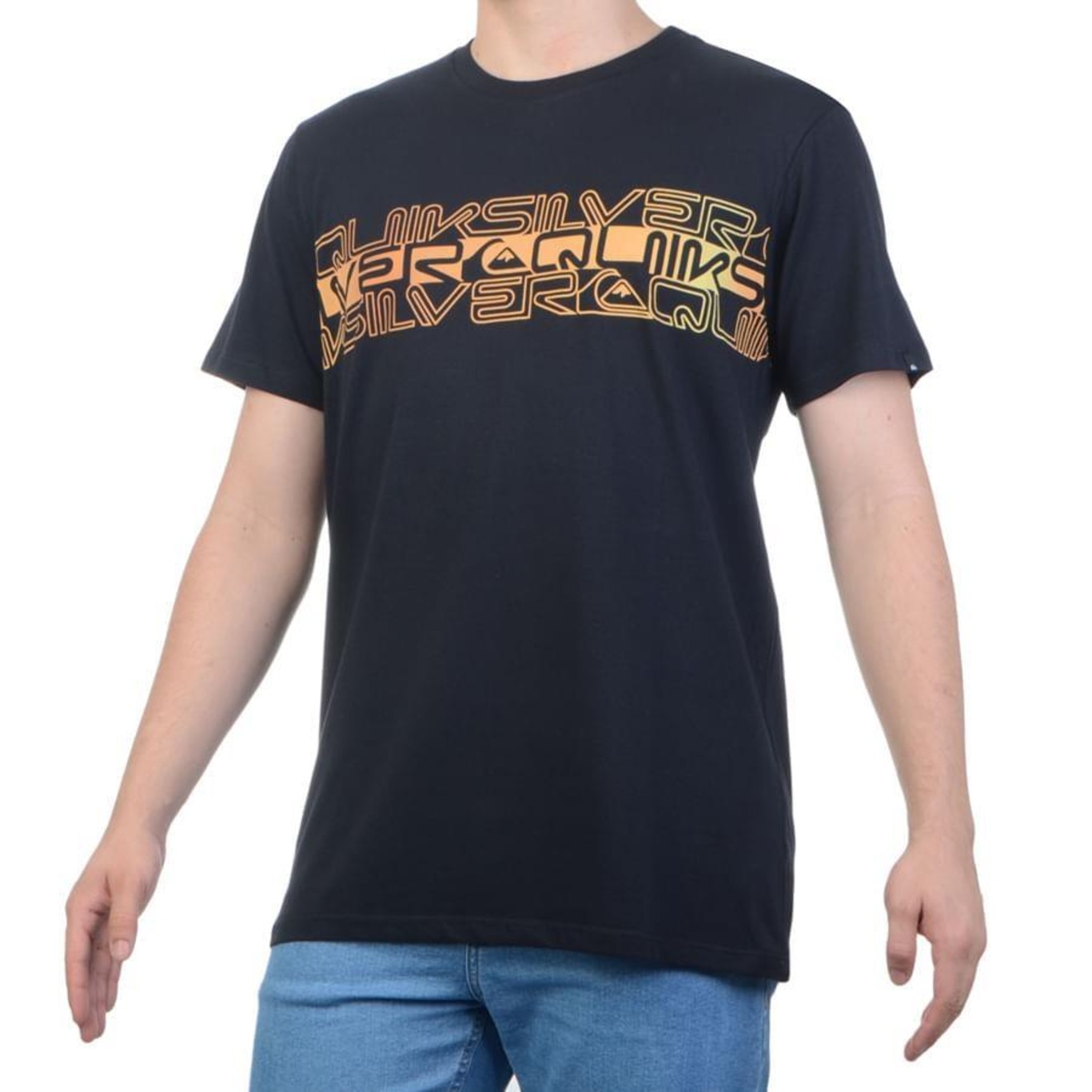 Camiseta Quiksilver Word Block - Masculina - Foto 3