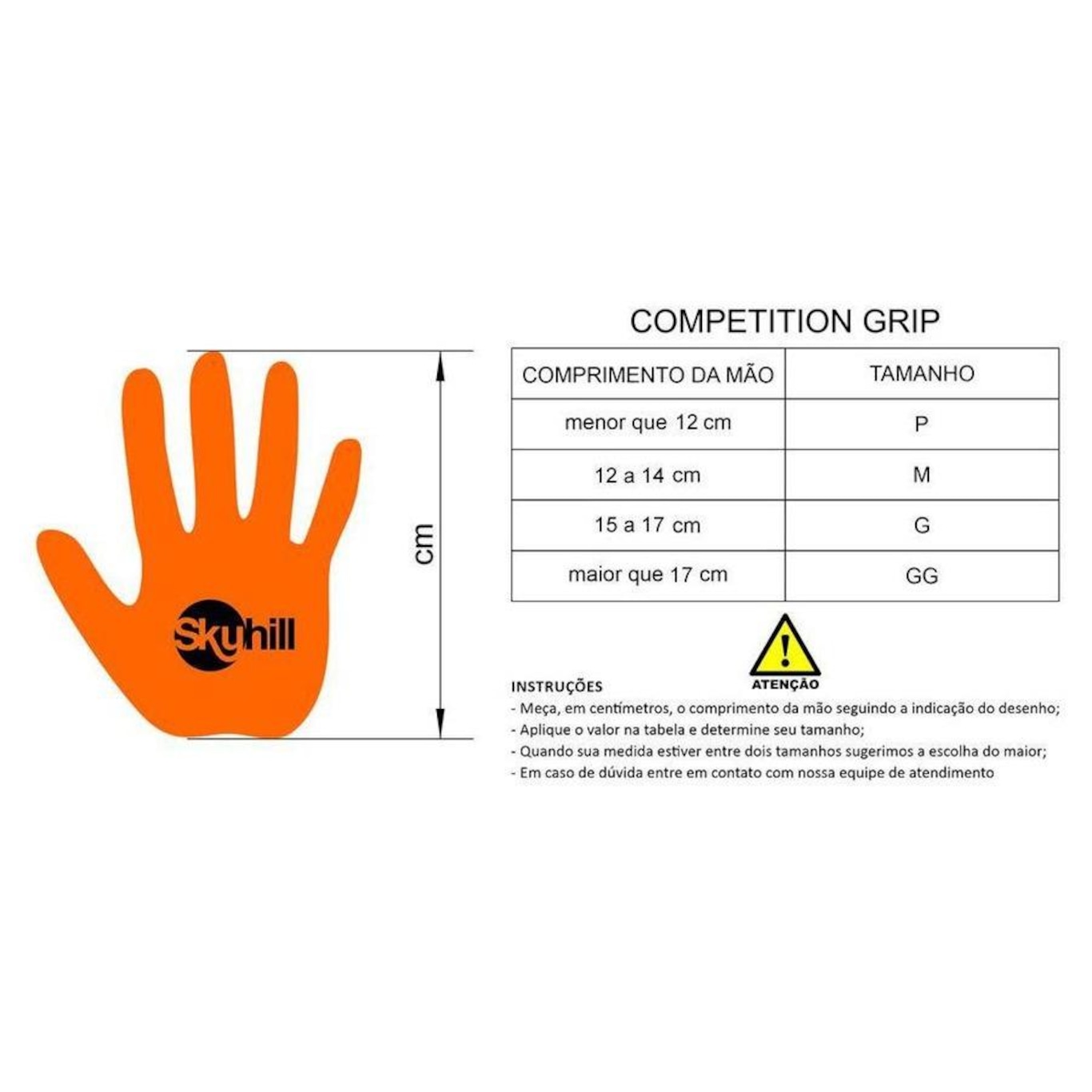 Hand Grip Competition 2.0 Easy lock Cross Training Luva de proteção para treinamento protetor palmar - Foto 4