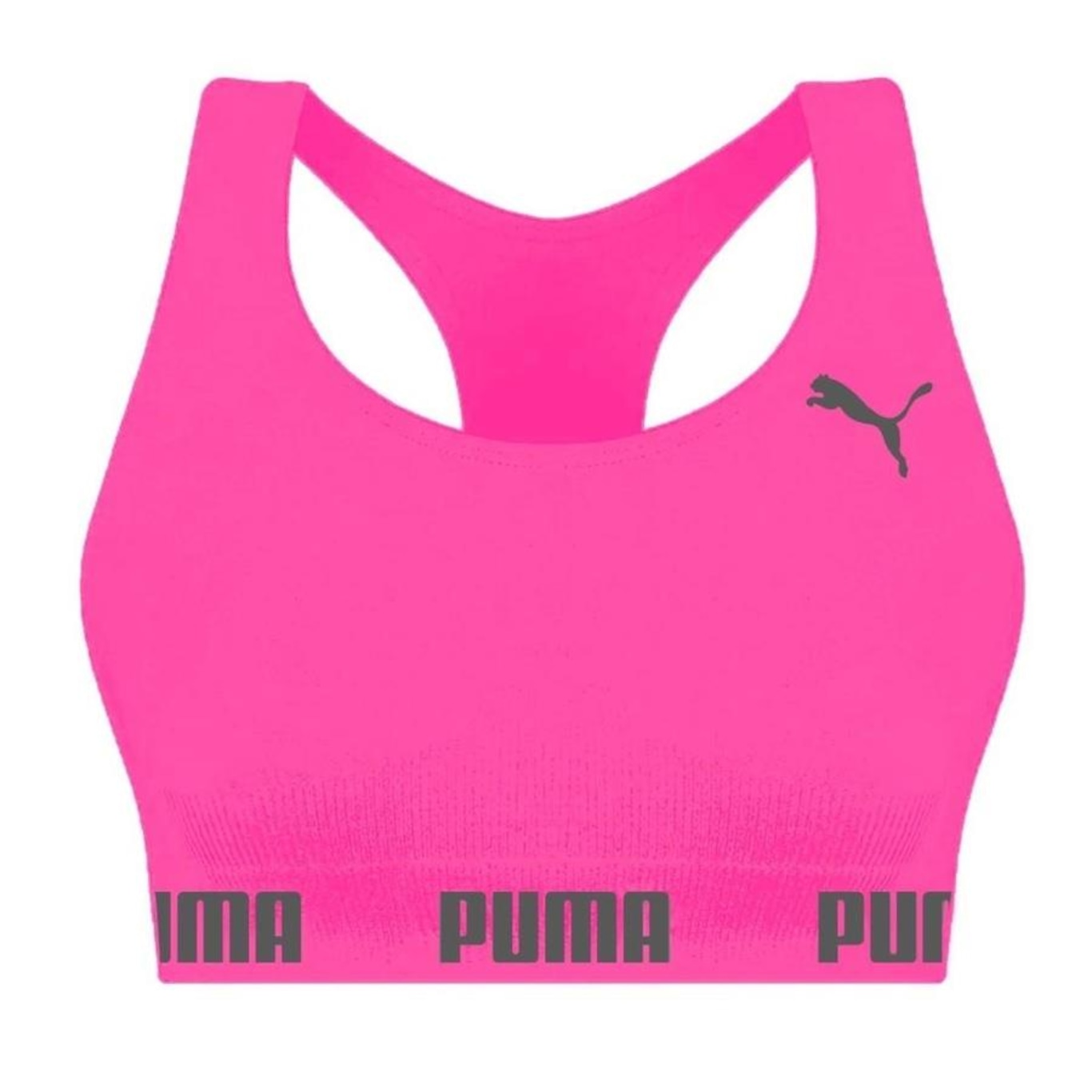 Top Puma Nadador Sem Costura - Feminino - Foto 1