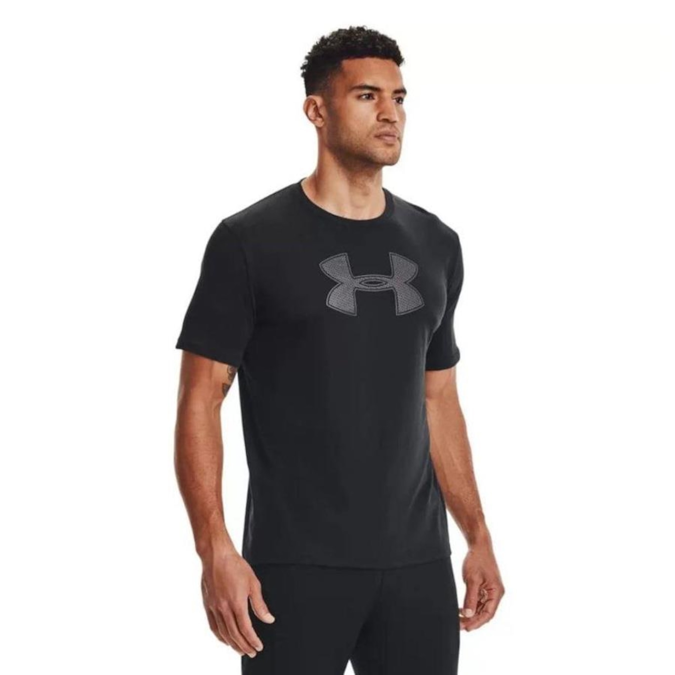 Camiseta Under Armour Big Logo SS - Masculina - Foto 2