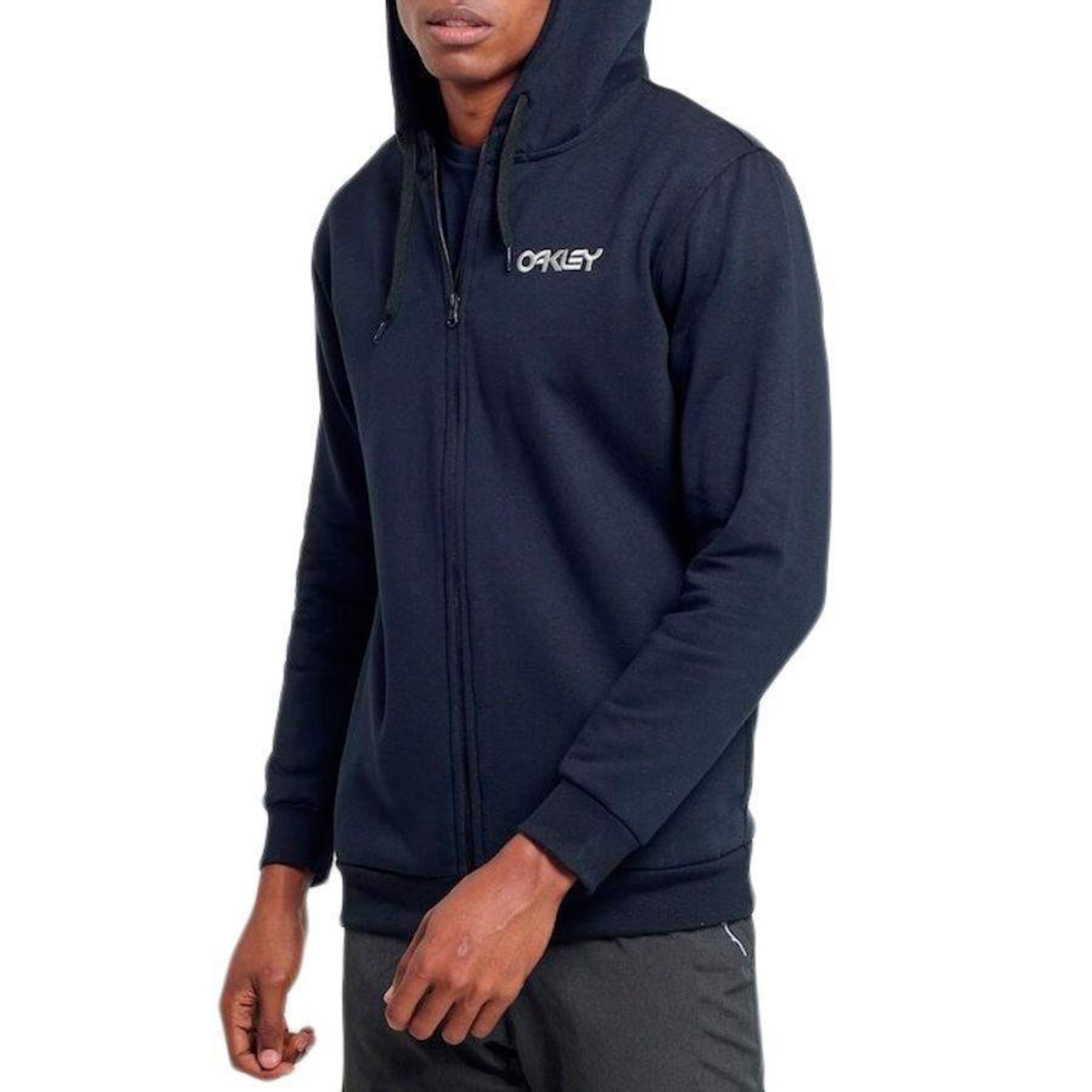 Jaqueta de Moletom com Capuz Oakley Embroidery Hoodie - Masculino - Foto 2