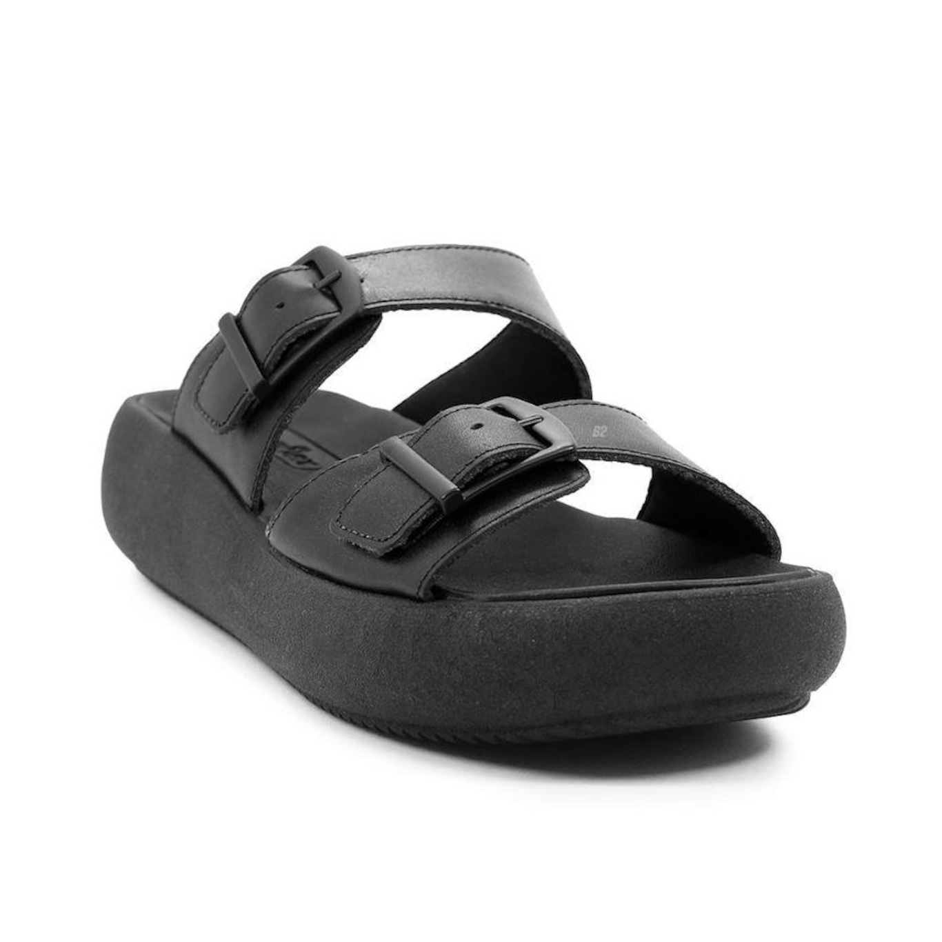 Chinelo Slide Usaflex Plataforma Fivela - Feminino - Foto 3