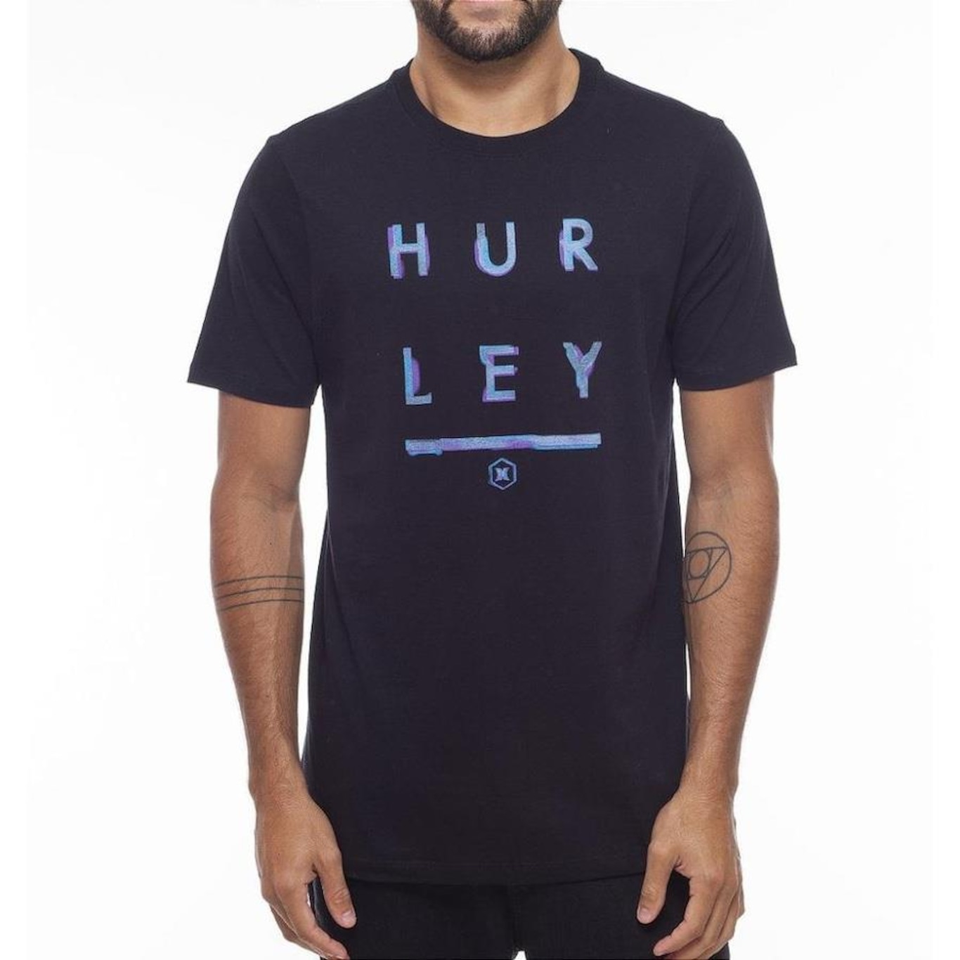 Camiseta Hurley Acid Oversize - Masculina - Foto 1