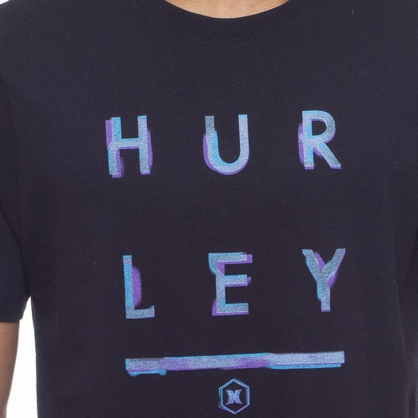 Camiseta Hurley Acid Oversize - Masculina - Foto 2