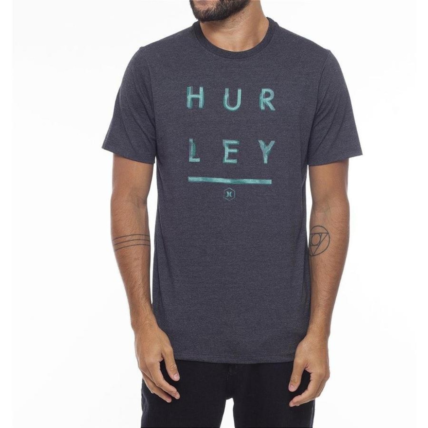 Camiseta Hurley Acid Oversize - Masculina - Foto 1