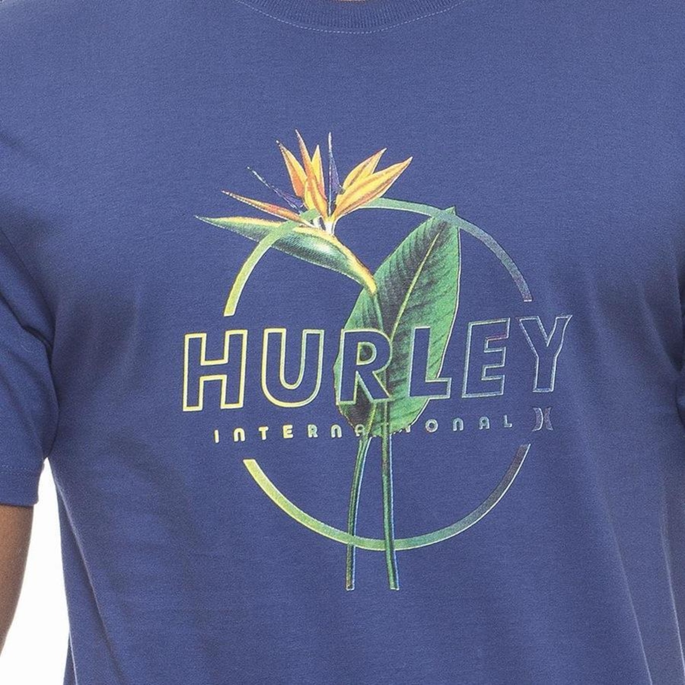 Camiseta Hurley Flower - Masculina - Foto 2