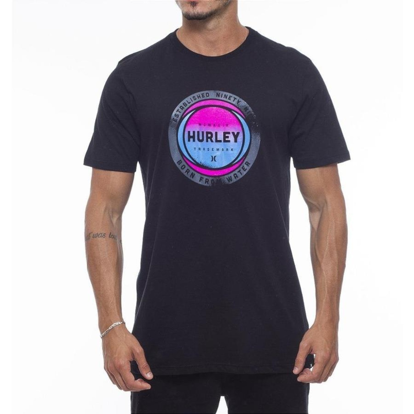 Camiseta Hurley Global - Masculina - Foto 1