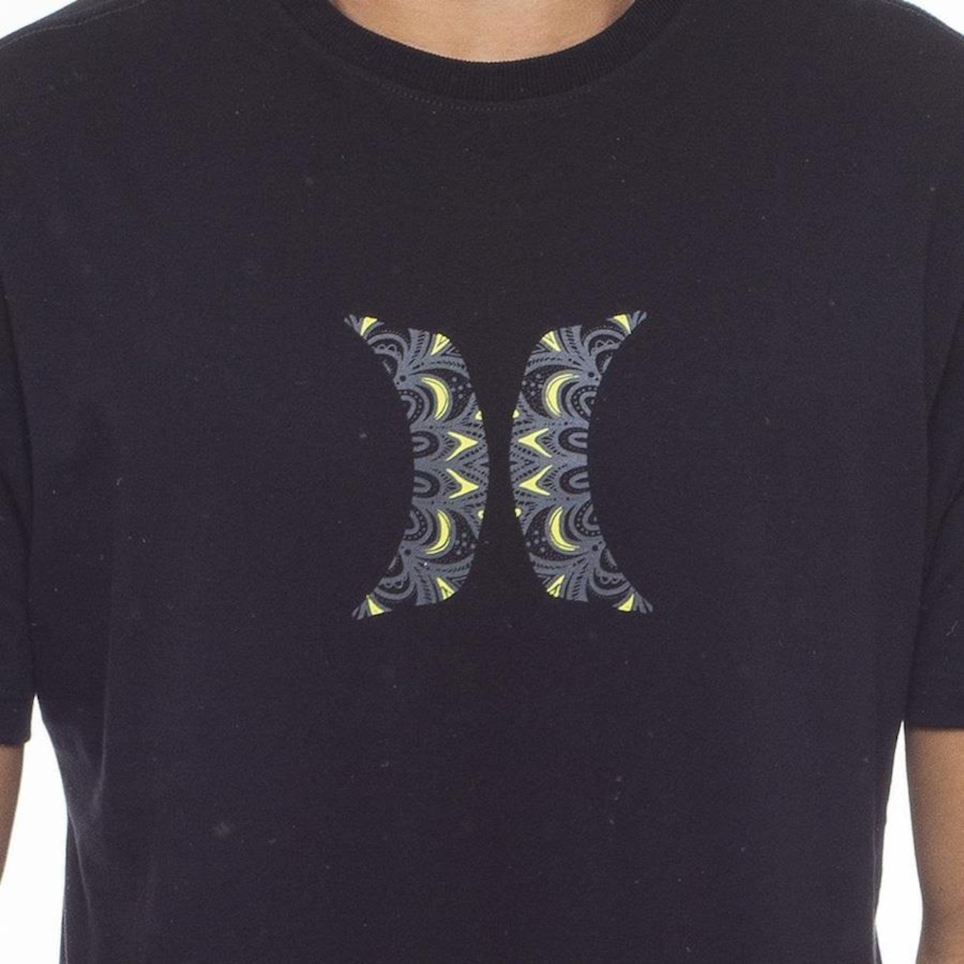 Camiseta Hurley Icon Abstract - Masculina - Foto 2