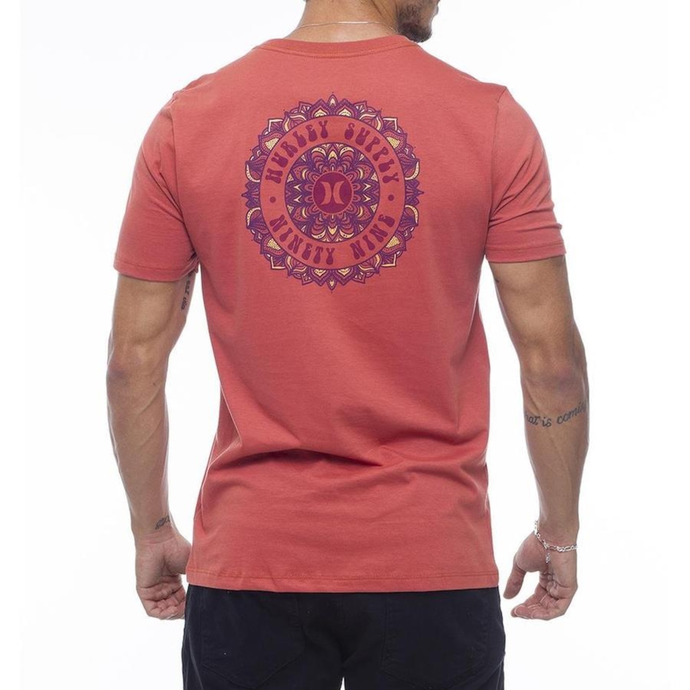 Camiseta Hurley Mandala - Masculina - Foto 2