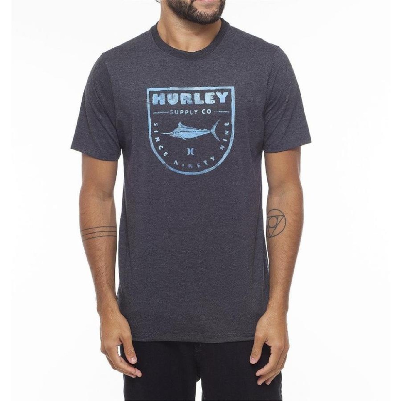 Camiseta Hurley Marlin - Masculina - Foto 1