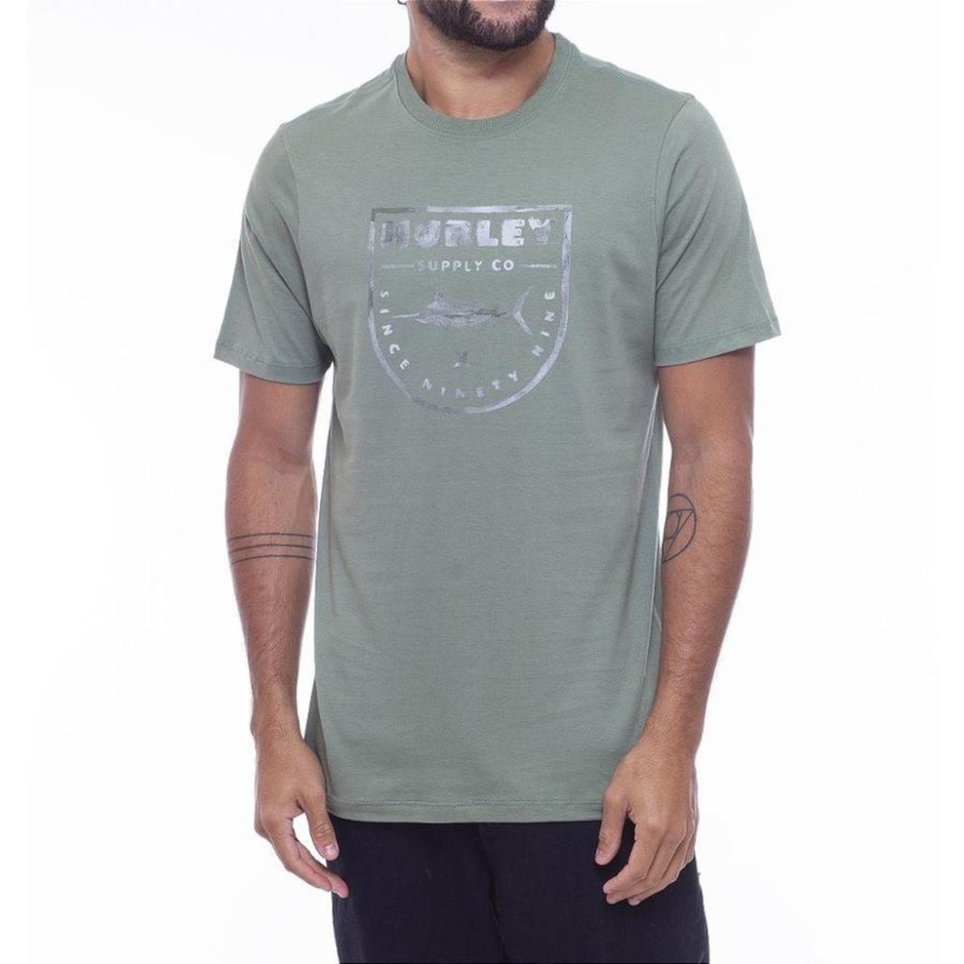 Camiseta Hurley Marlin - Masculina - Foto 1