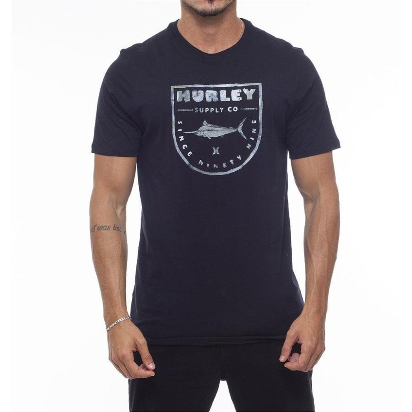 Camiseta Hurley Marlin - Masculina - Foto 1