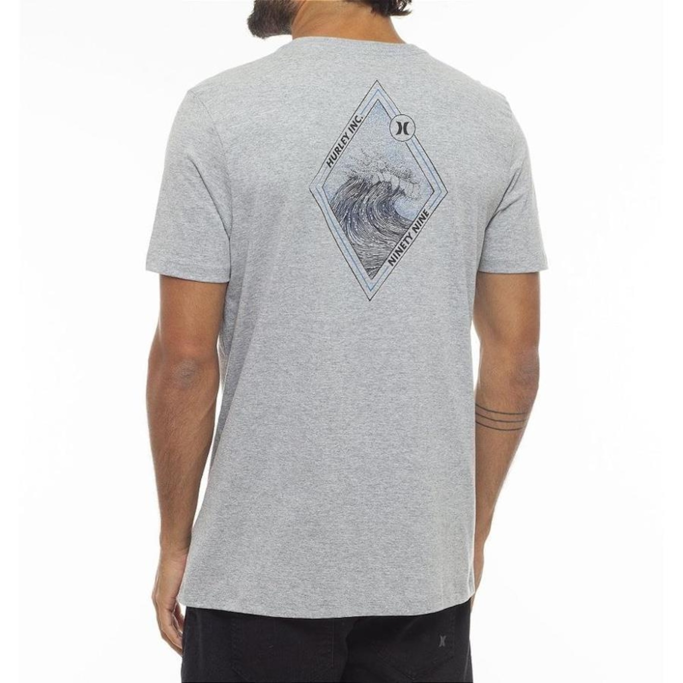 Camiseta Hurley Ninety - Masculina - Foto 2