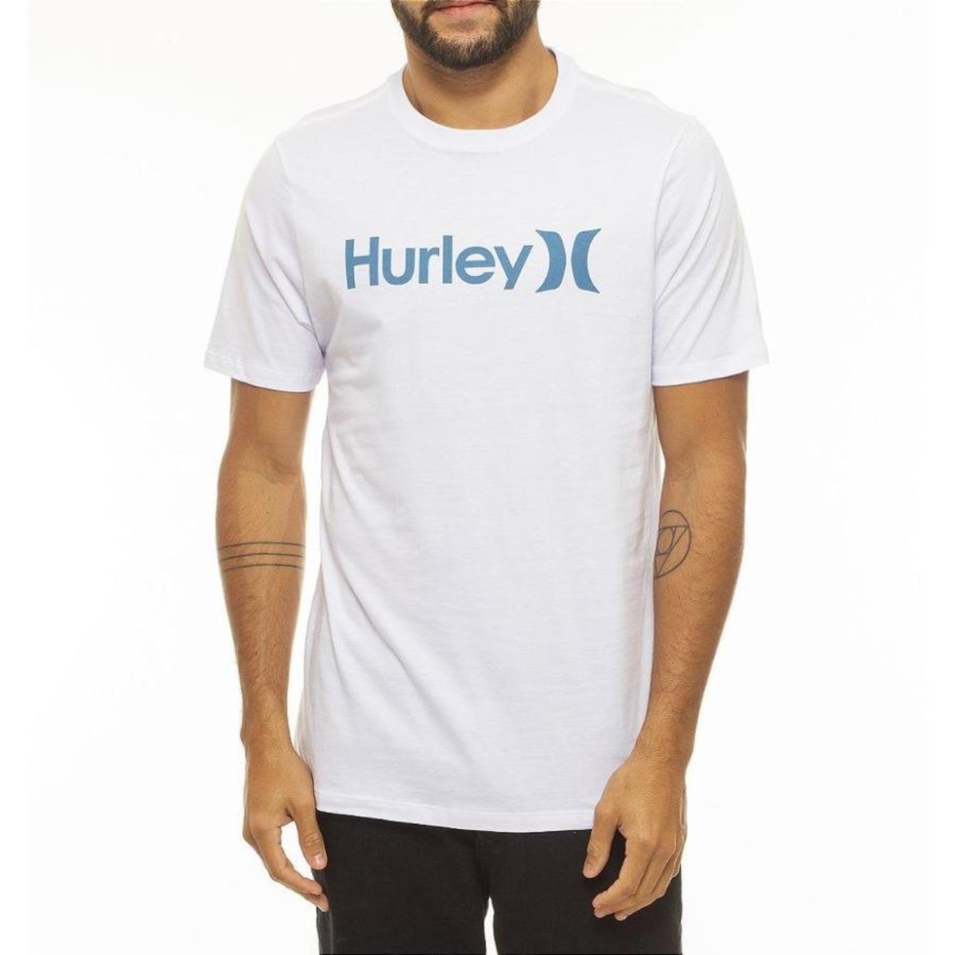 Camiseta Hurley O&O Solid Oversize - Masculina - Foto 1