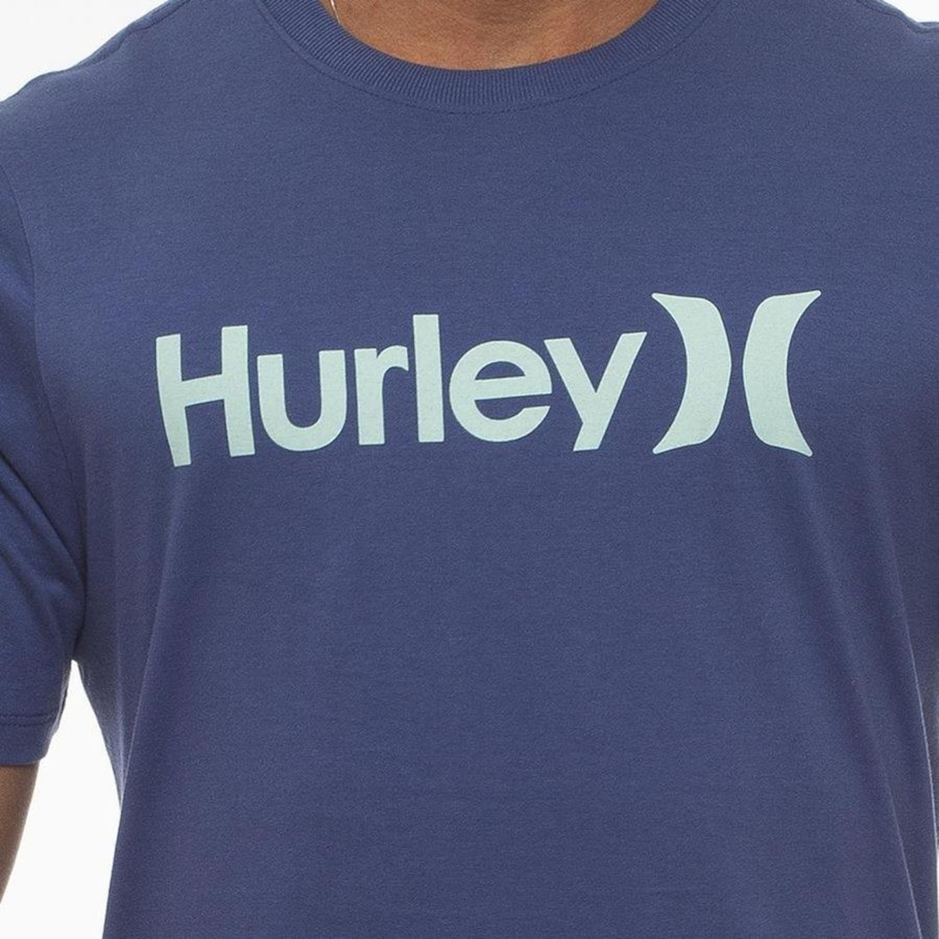 Camiseta Hurley O&O Solid Oversize - Masculina - Foto 2