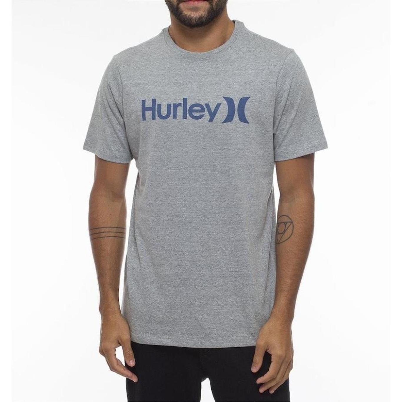 Camiseta Hurley O&O Solid - Masculina - Foto 1