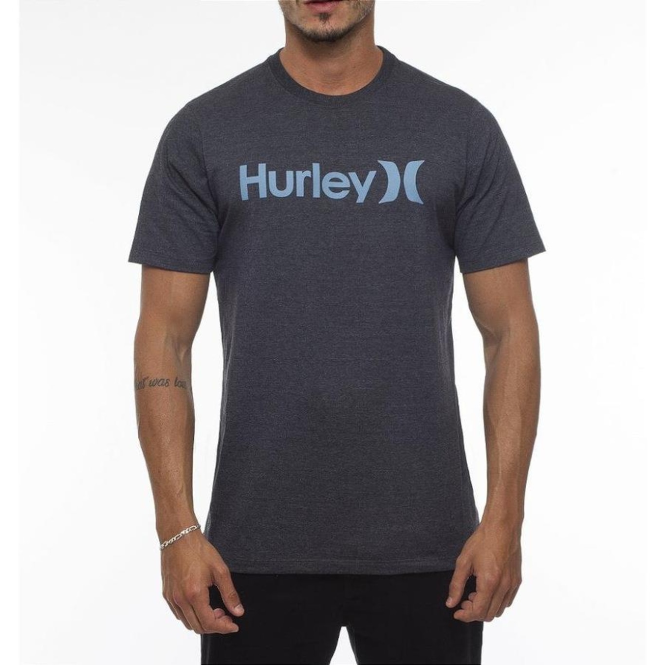 Camiseta Hurley O&O Solid - Masculina - Foto 1