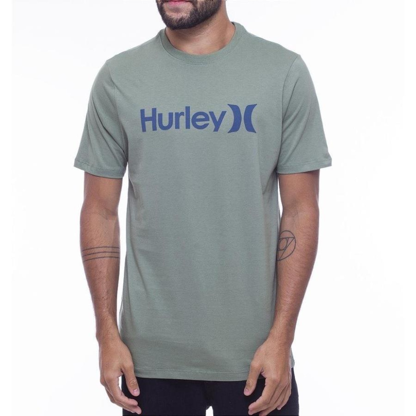 Camiseta Hurley O&O Solid - Masculina - Foto 1