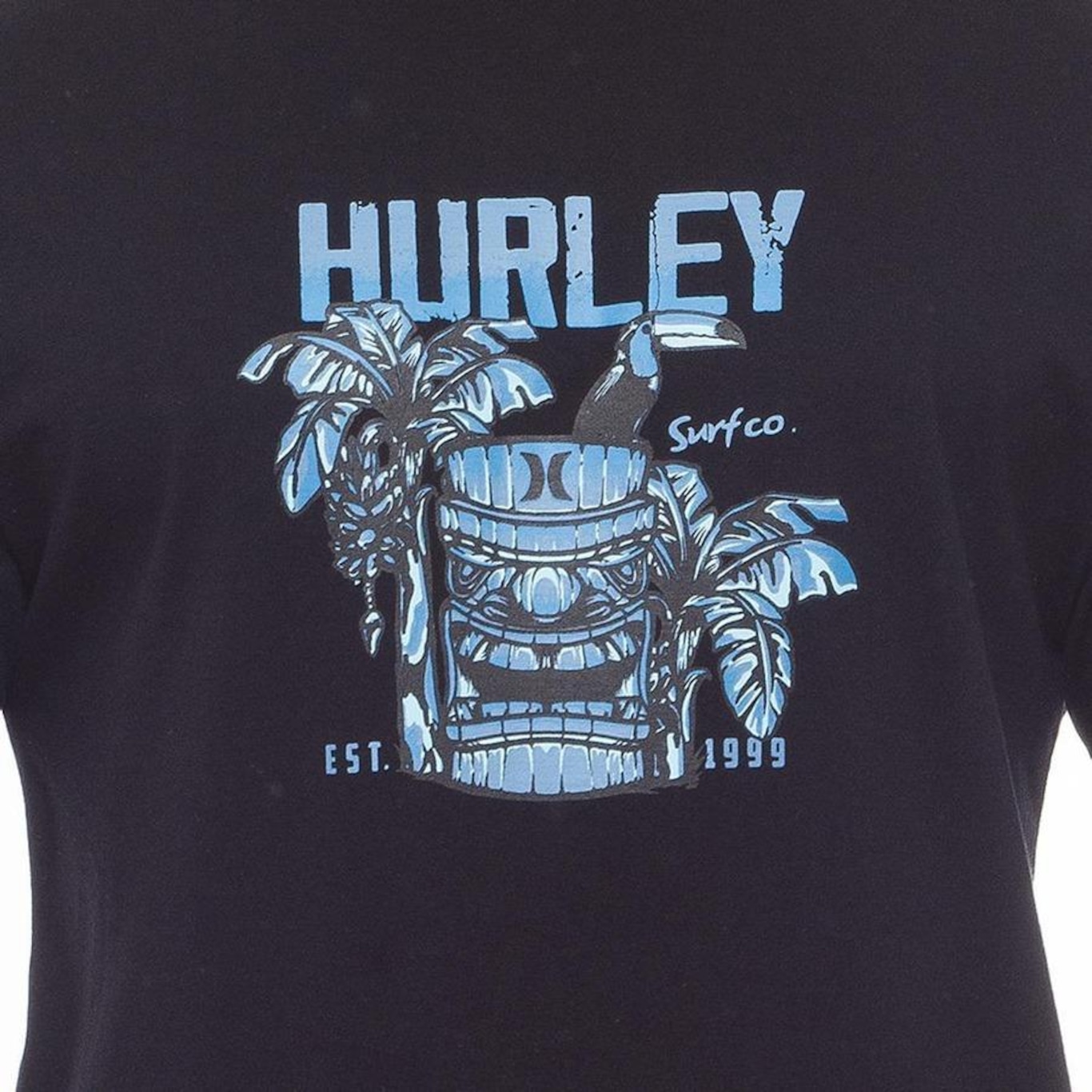 Camiseta Hurley Tiki Life - Masculina - Foto 2