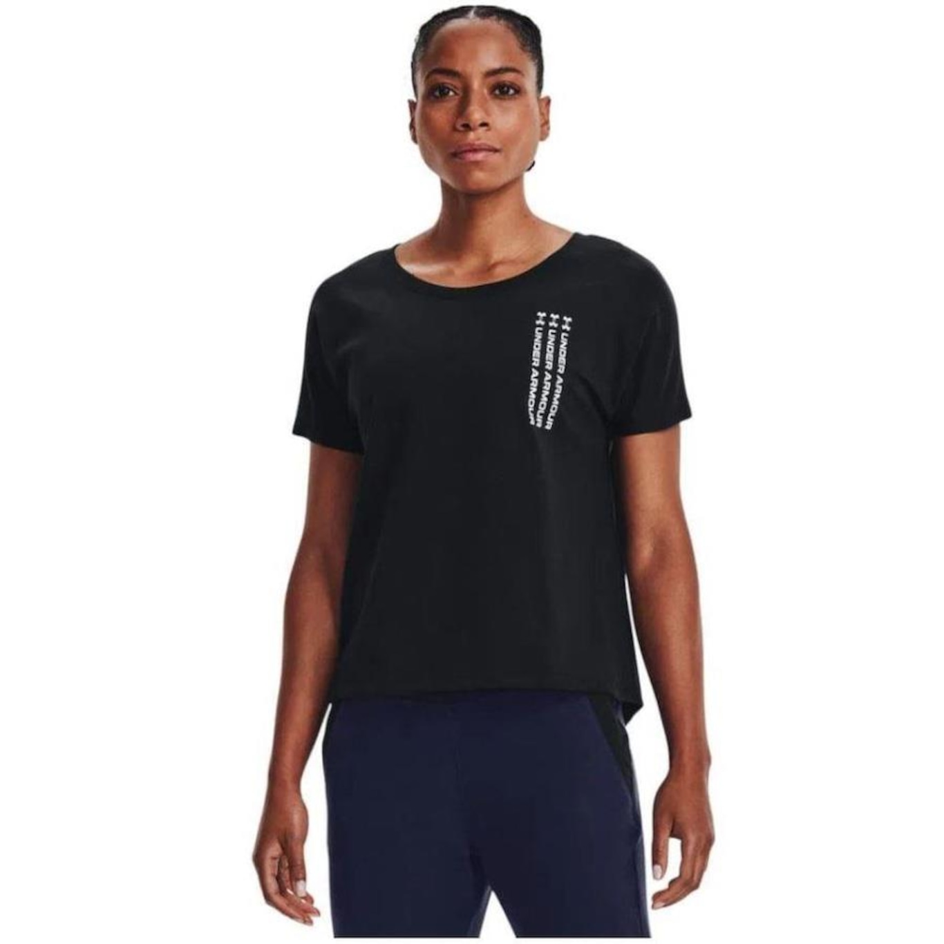 Camiseta Under Armour Live Repeat - Feminina - Foto 1