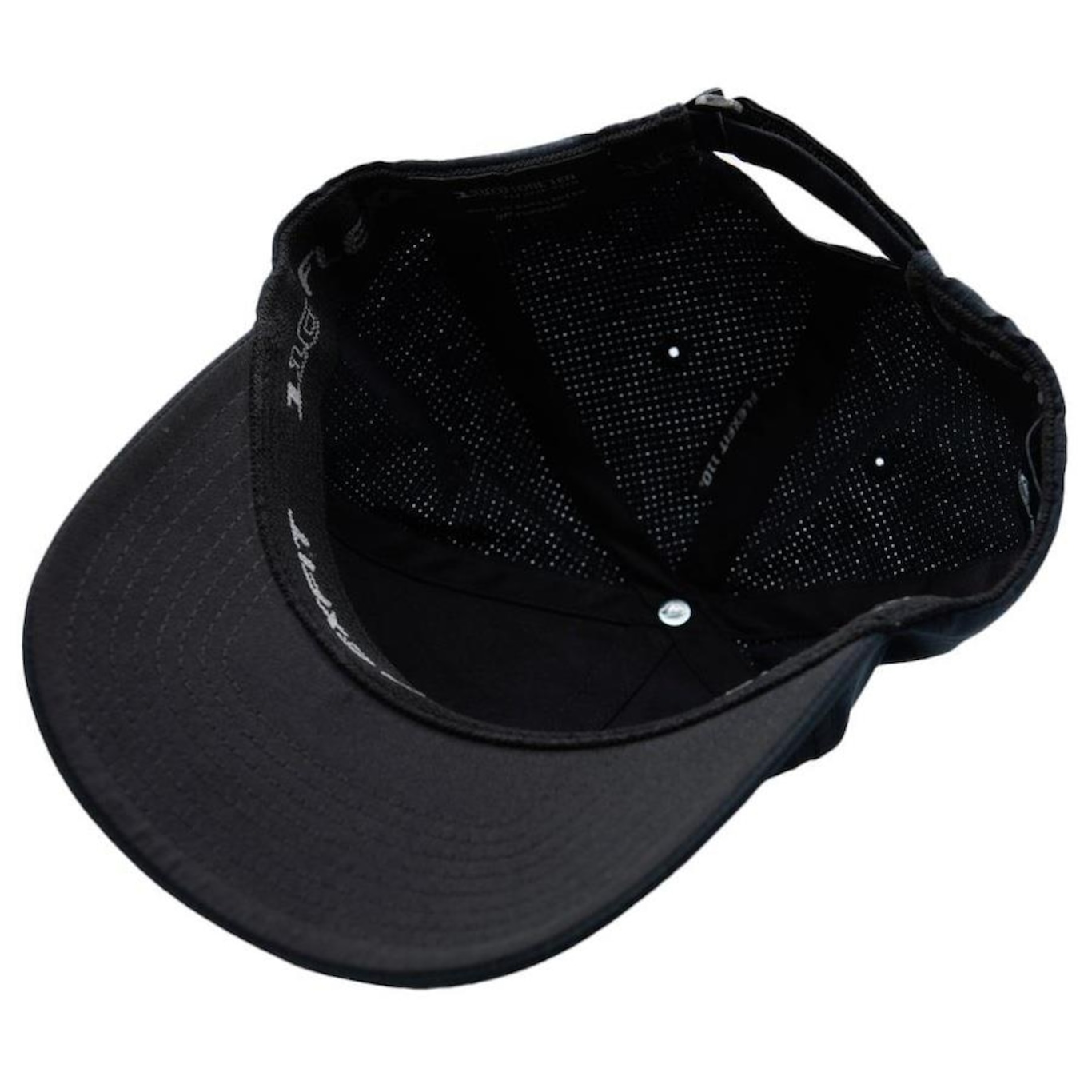 Boné Aba Curva Quiksilver Hibrid Reflective Night - Strapback - Adulto - Foto 2