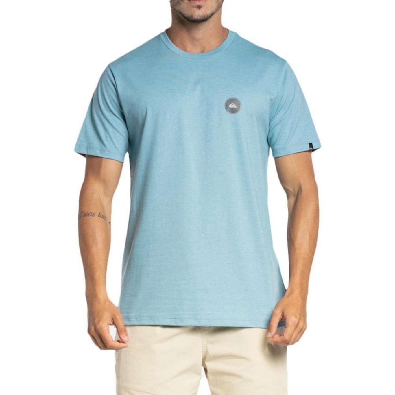 Camiseta Quiksilver Transfer Round Color - Masculina - Foto 1