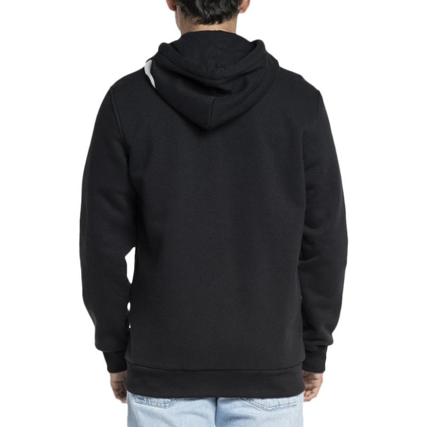 Jaqueta de Moletom com Capuz Quiksilver Aberto Logo Hood - Masculina - Foto 2