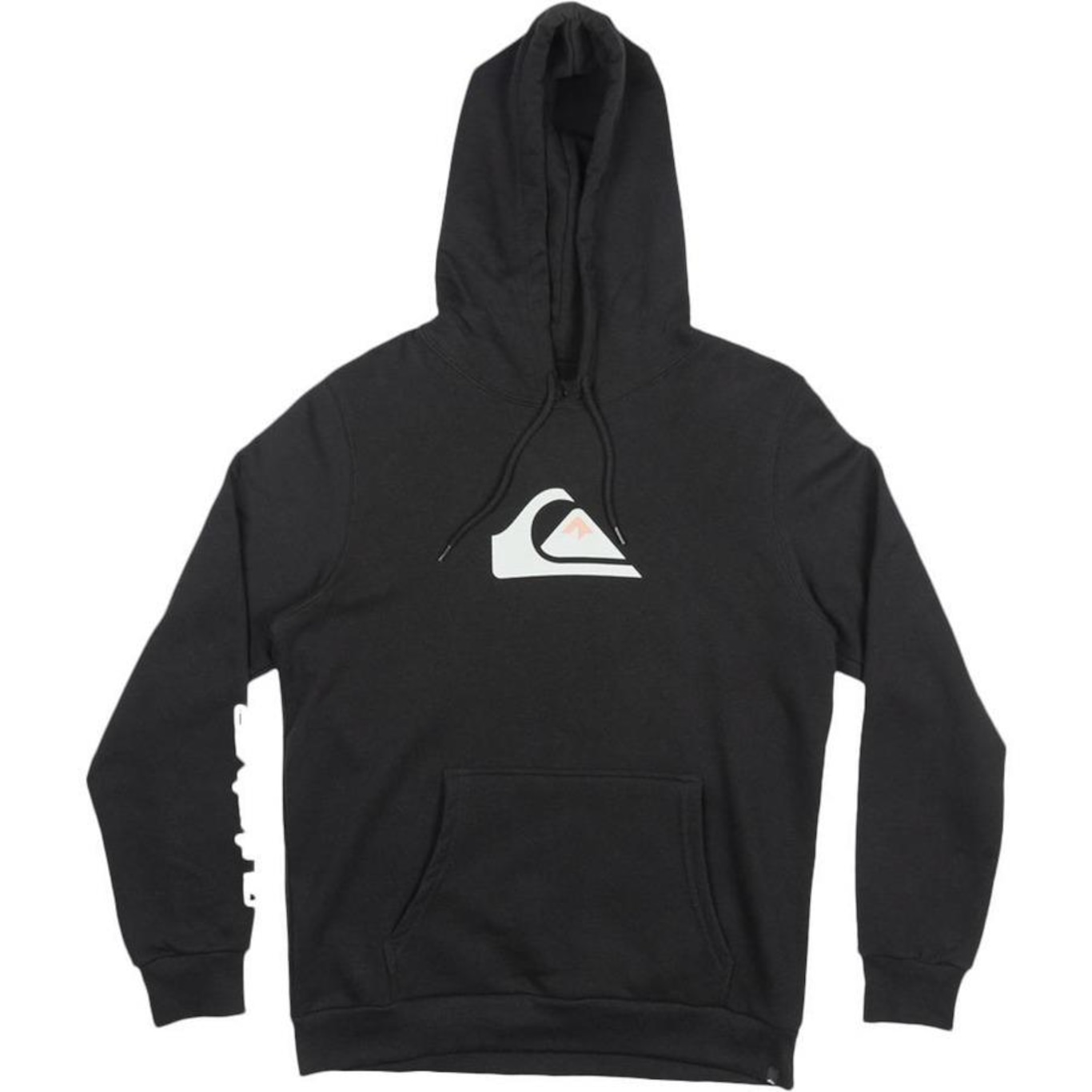 Blusão de Moletom com Capuz Quiksilver Canguru Comp Logo Plus Size - Masculino - Foto 4