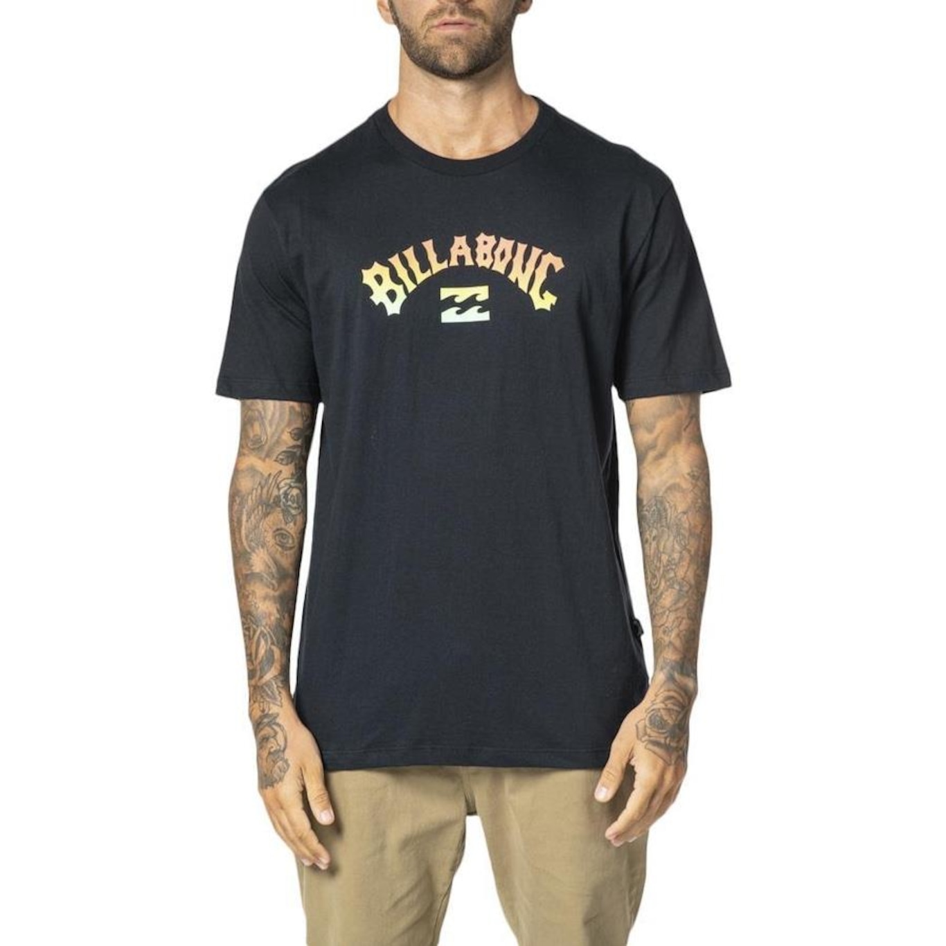 Camiseta Billabong Arch Fill - Masculina - Foto 1