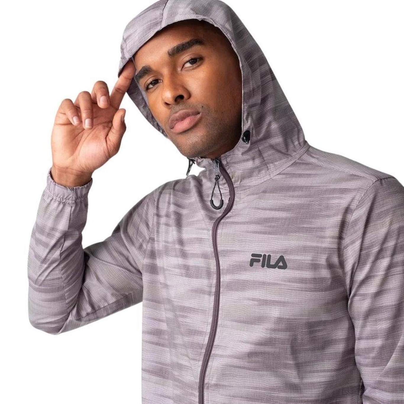 Jaqueta Fila com Capuz Sport Blend - Masculina - Foto 2