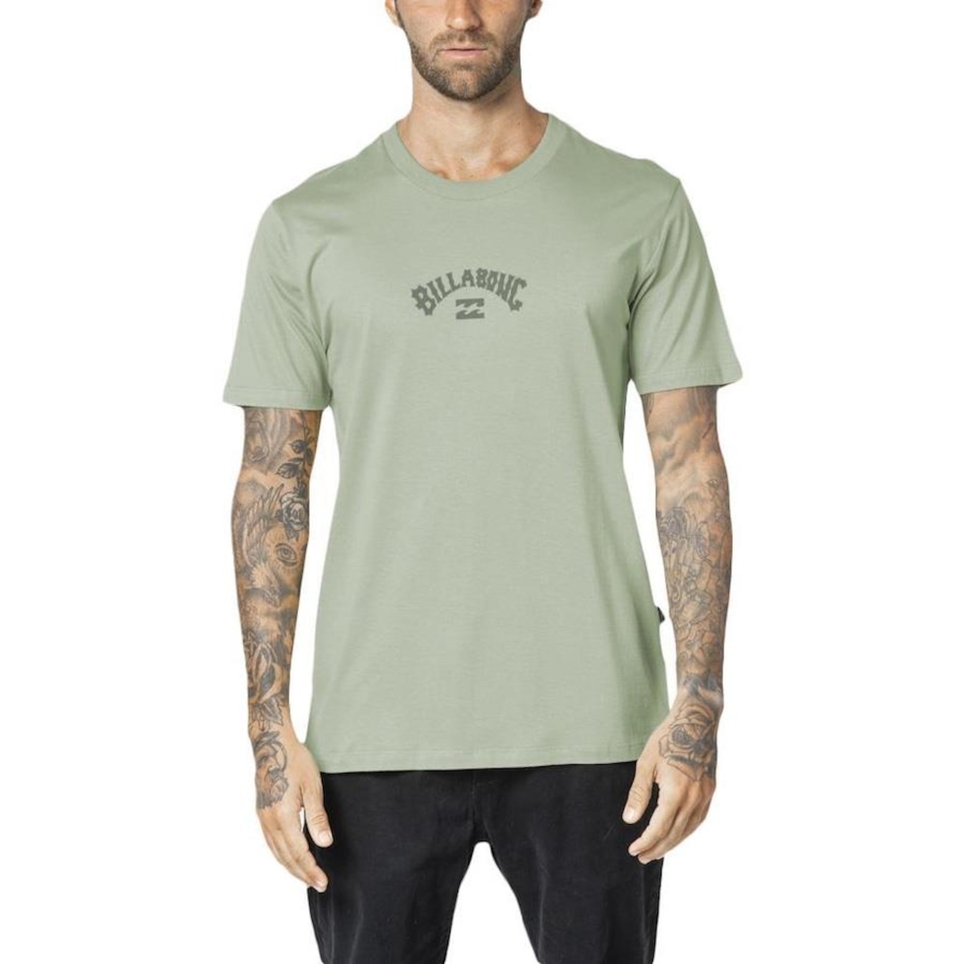 Camiseta Billabong Mid Arch Color - Masculina - Foto 1