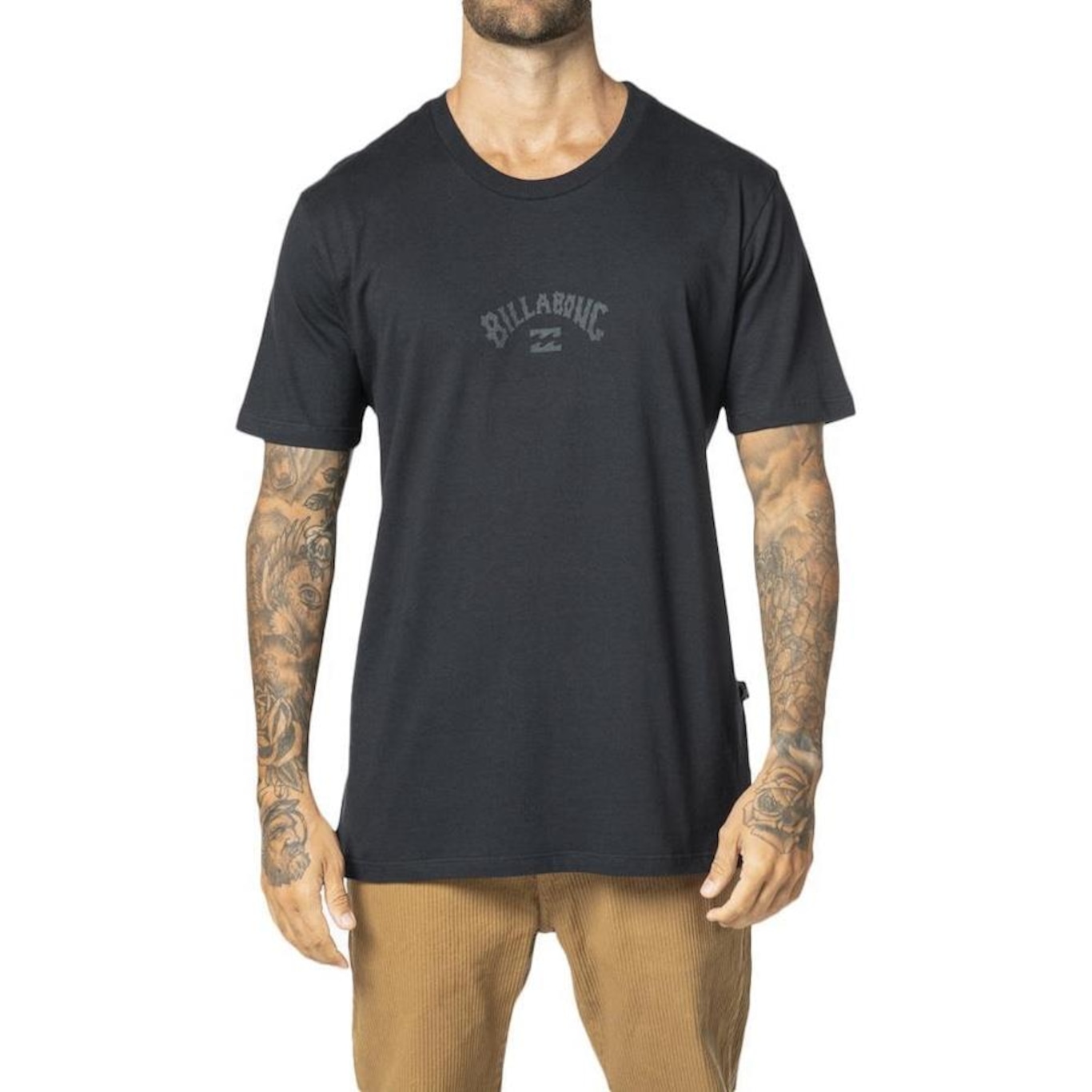 Camiseta Billabong Mid Arch - Masculina - Foto 1