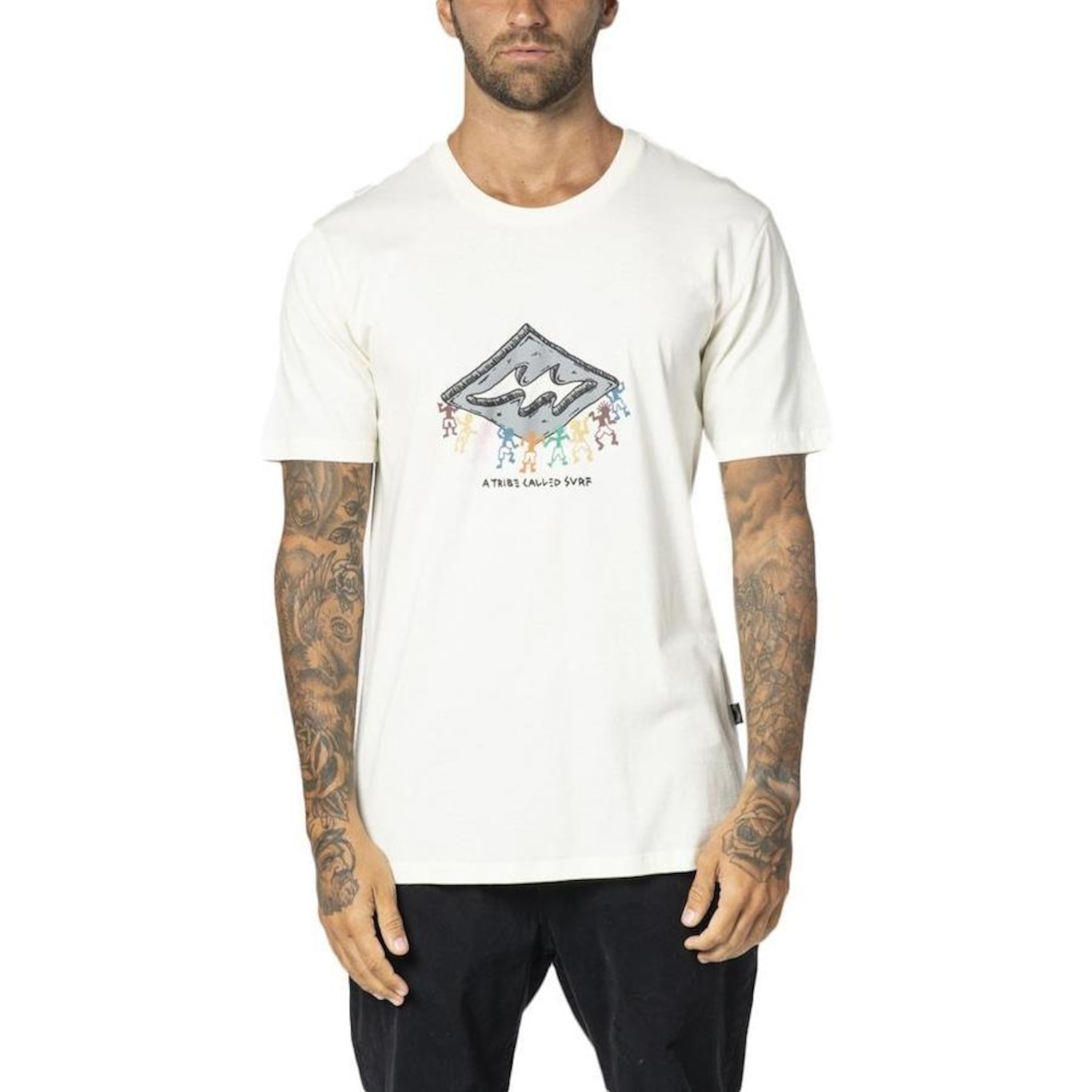 Camiseta Billabong Theme Diamond - Masculina - Foto 1