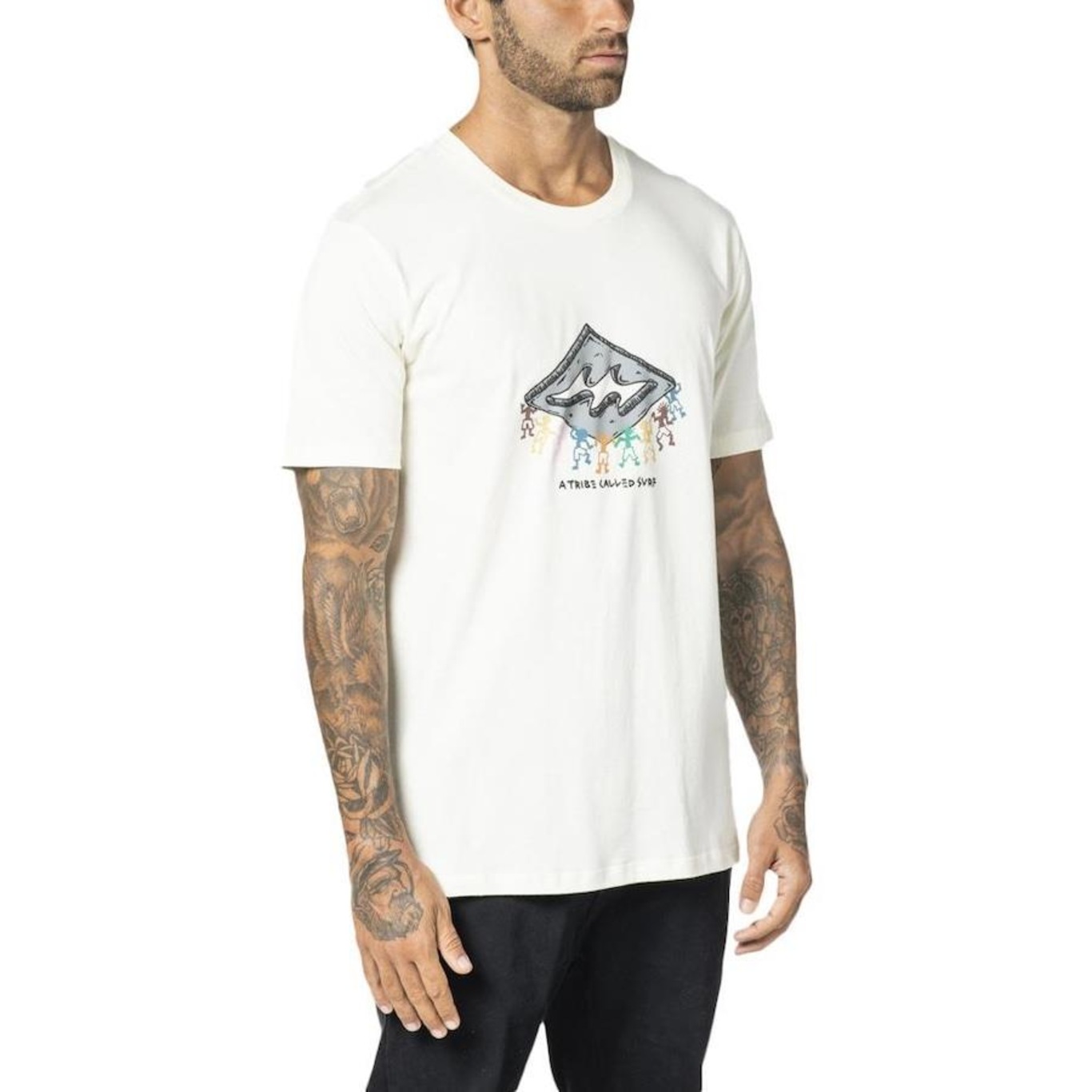 Camiseta Billabong Theme Diamond - Masculina - Foto 3