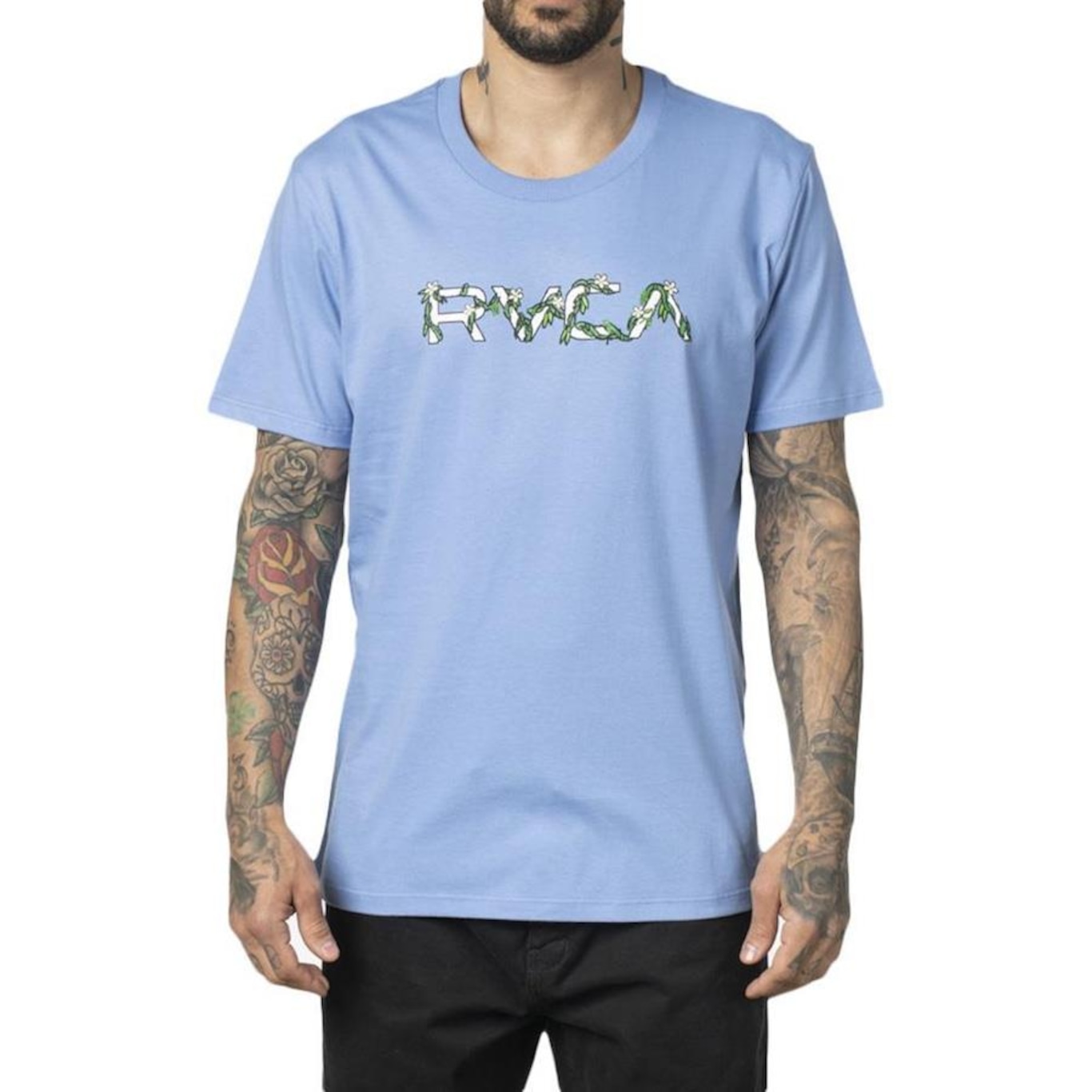 Camiseta RVCA Big Floral - Masculina - Foto 1