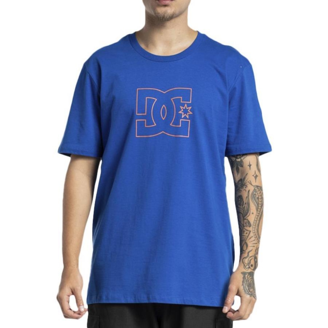 Camiseta DC Shoes DC Star Outline - Masculina - Foto 1