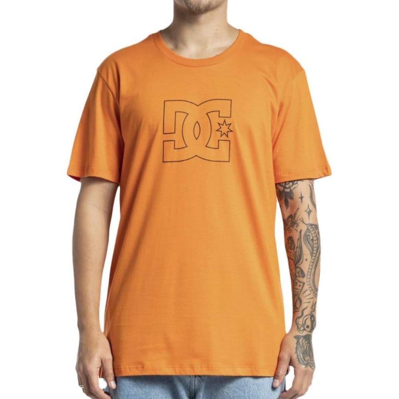 Camiseta DC Shoes DC Star Outline - Masculina - Foto 1