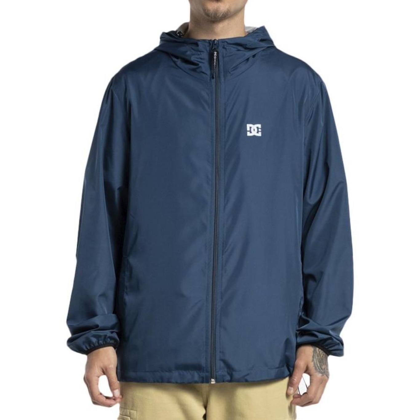 Jaqueta com Capuz DC Shoes Wind Star - Masculina - Foto 1