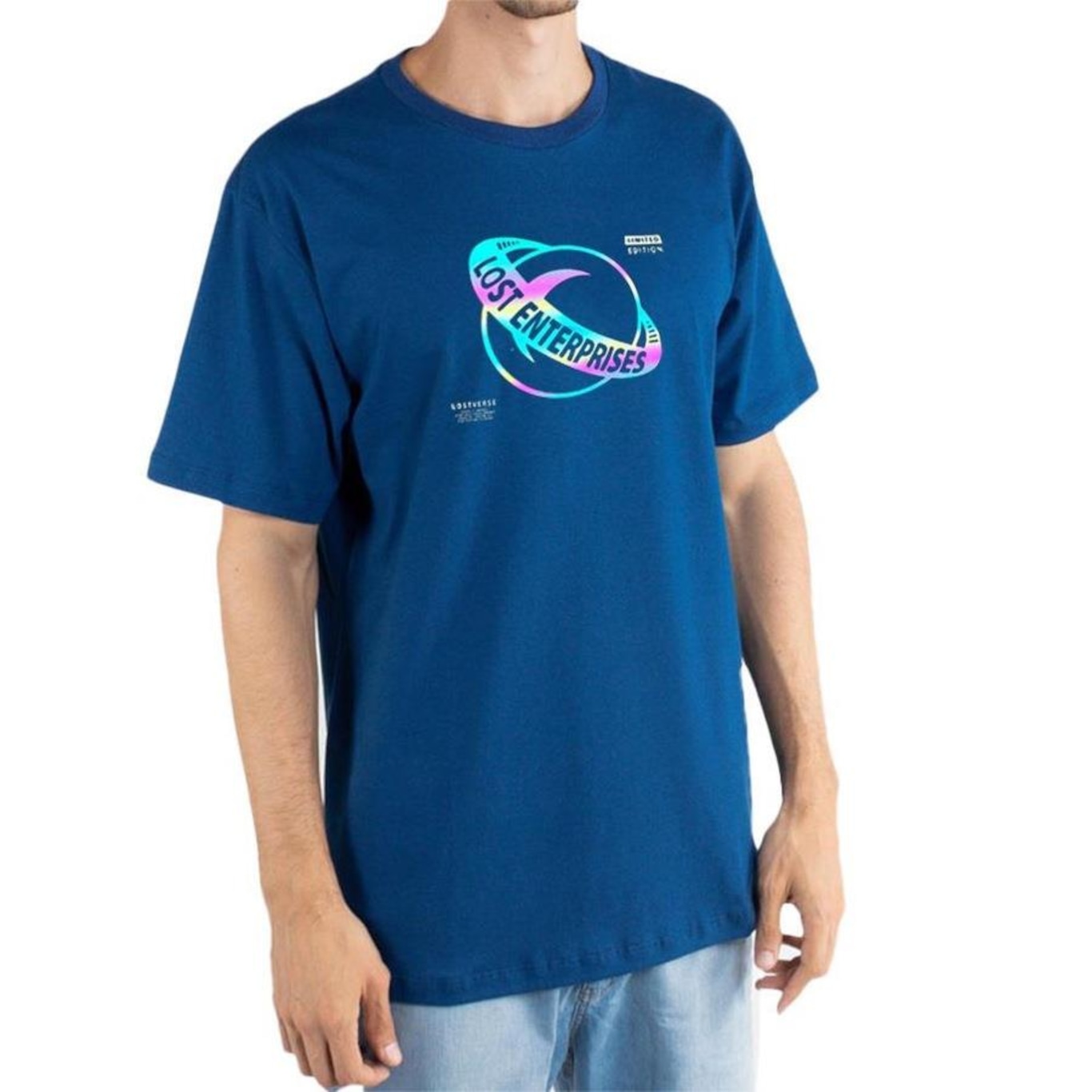 Camiseta Lost Saturn Metaverse - Masculina - Foto 2