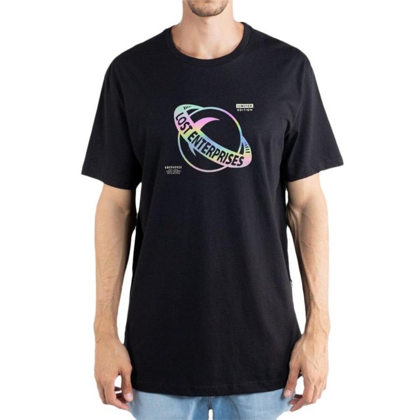 Camiseta Lost Saturn Metaverse - Masculina - Foto 1