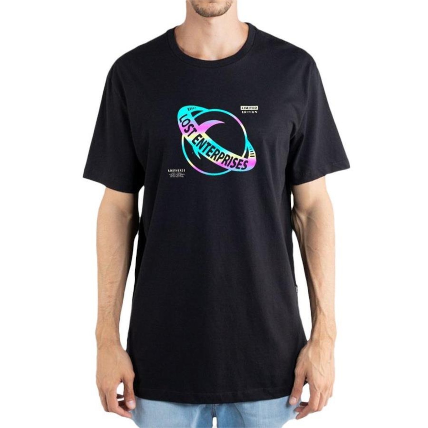 Camiseta Lost Saturn Metaverse - Masculina - Foto 2