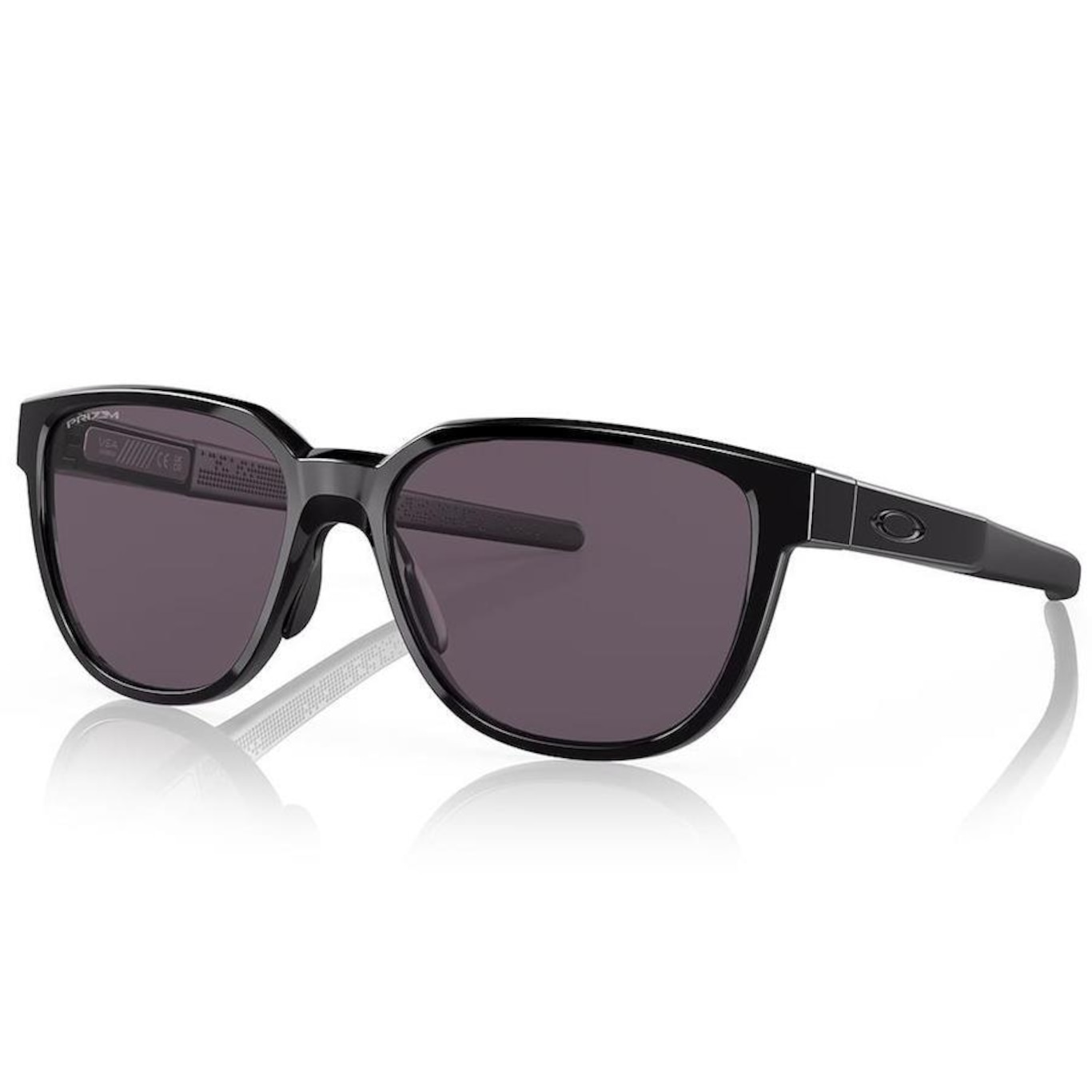 Óculos de Sol Unissex Oakley Actuator Polished Black Prizm Grey - Foto 1