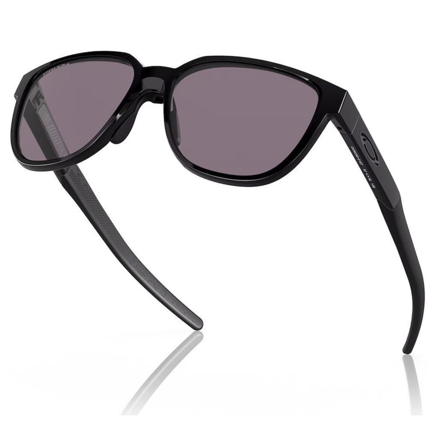 Óculos de Sol Unissex Oakley Actuator Polished Black Prizm Grey - Foto 2