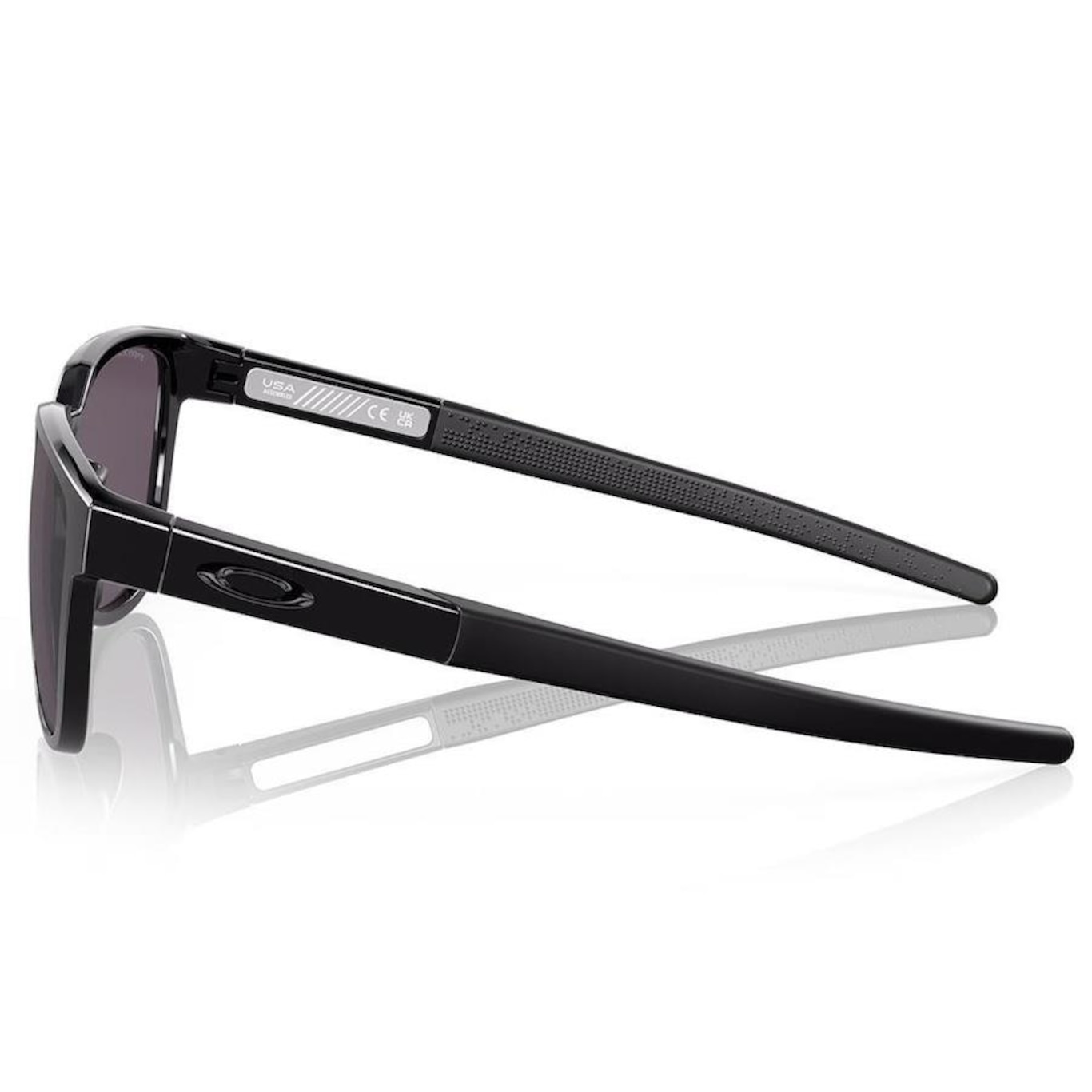 Óculos de Sol Unissex Oakley Actuator Polished Black Prizm Grey - Foto 5