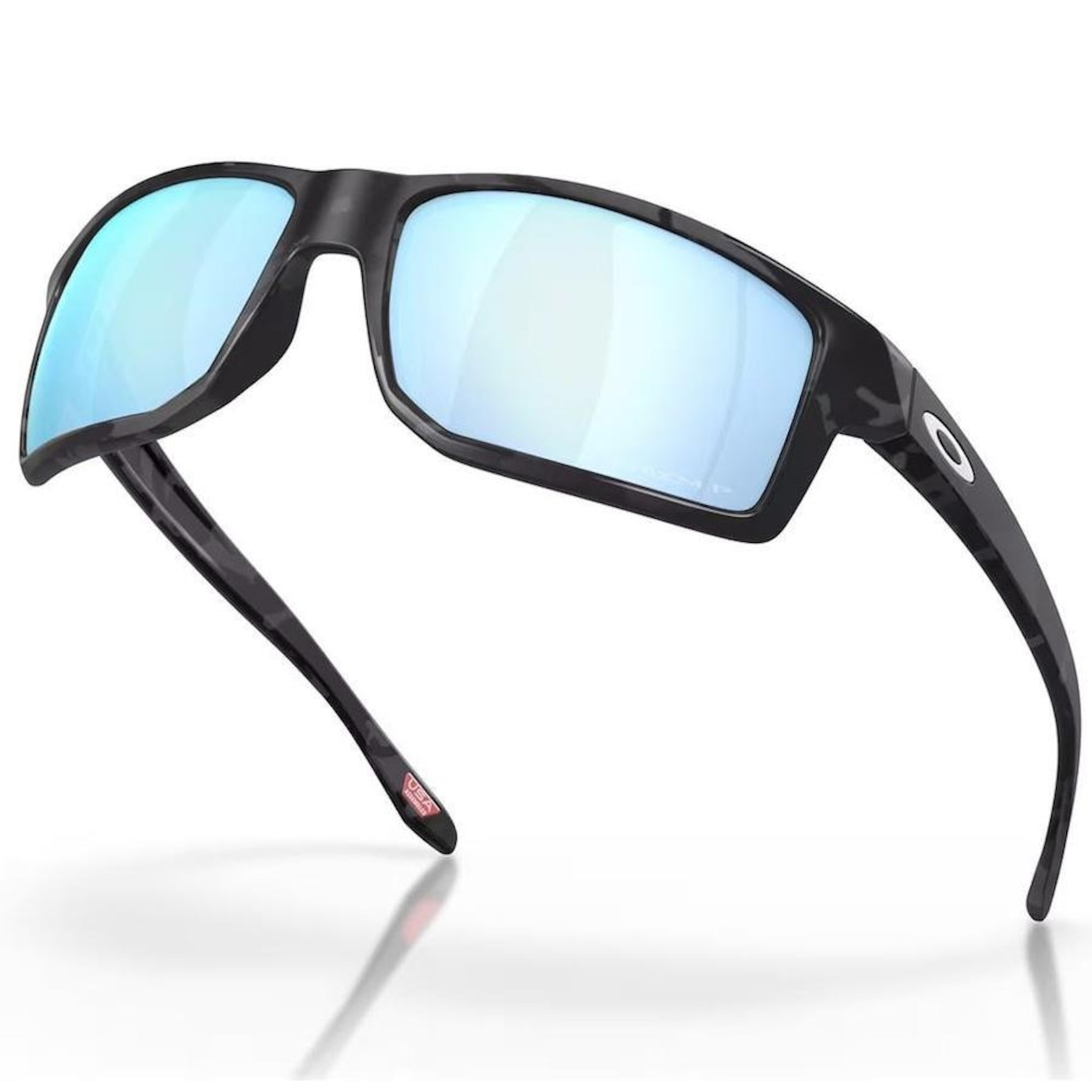 Óculos de Sol Unissex Oakley Gibston Matte Black Camo 2360 - Foto 2