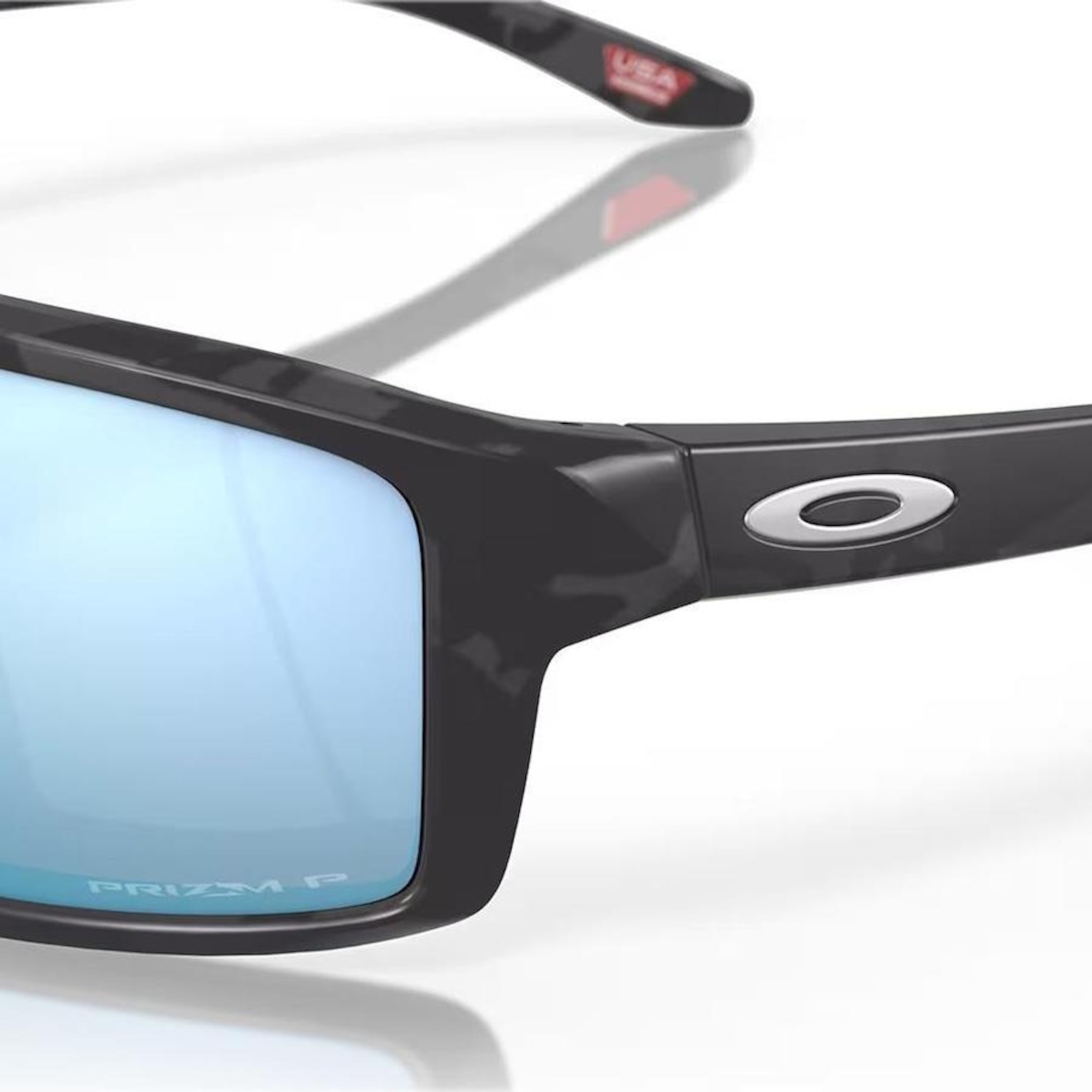 Óculos de Sol Unissex Oakley Gibston Matte Black Camo 2360 - Foto 3